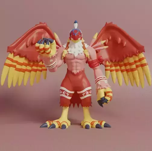 Digimon - Garudamon 3D print model