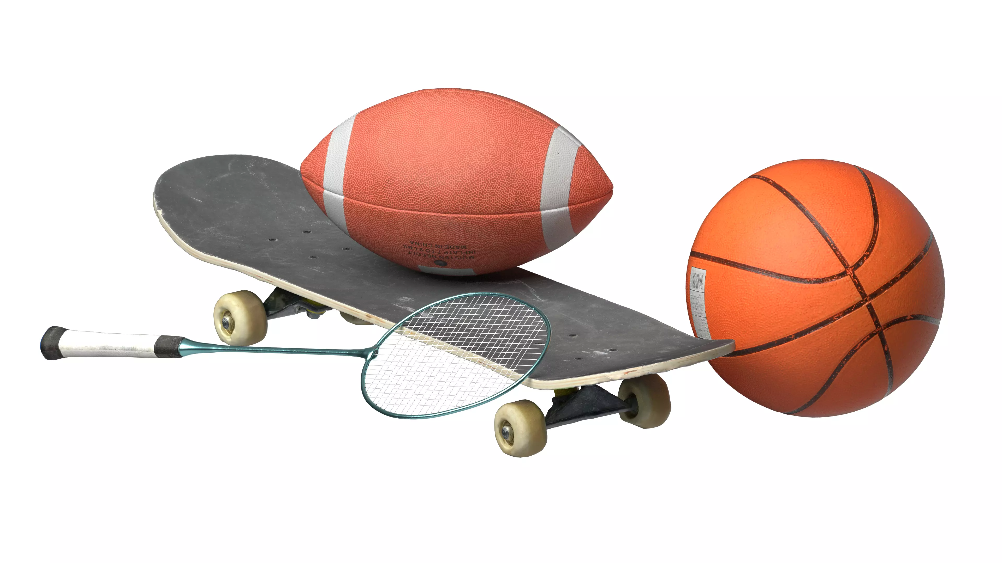 Sporting Goods Pack 02 3D model