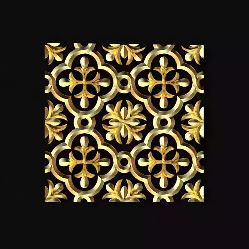 Central decor ornament for furniture