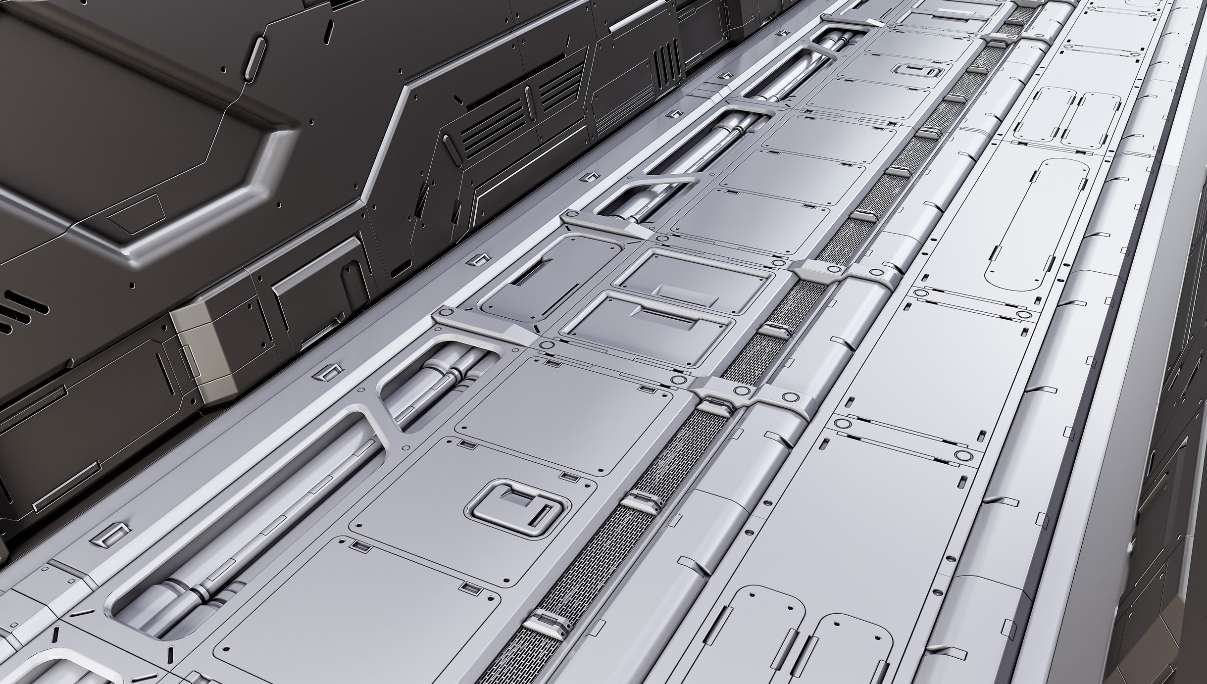 SCI-FI FLOOR PANELS VOL 02 3D model_10