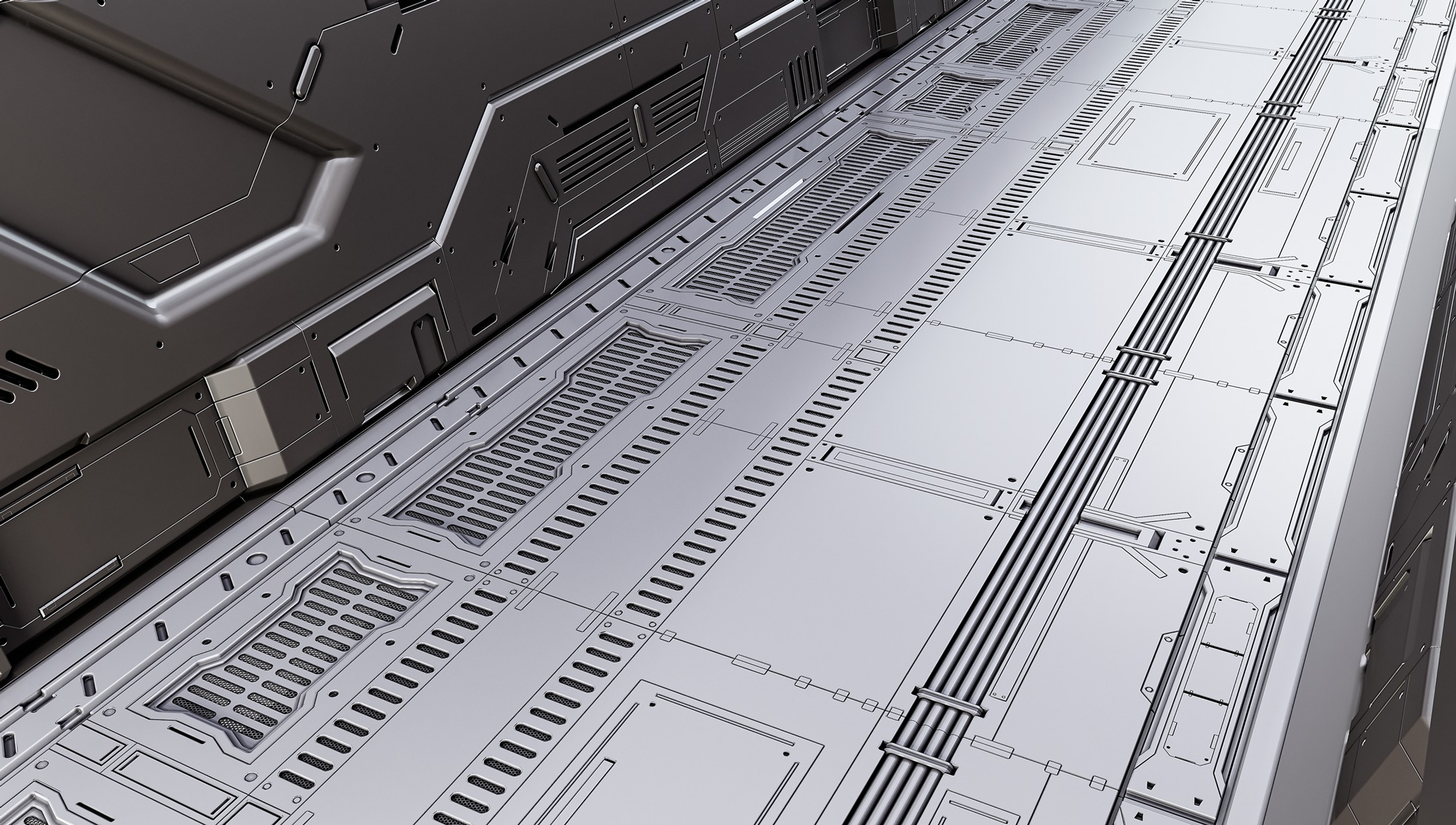 SCI-FI FLOOR PANELS VOL 02 3D model_6