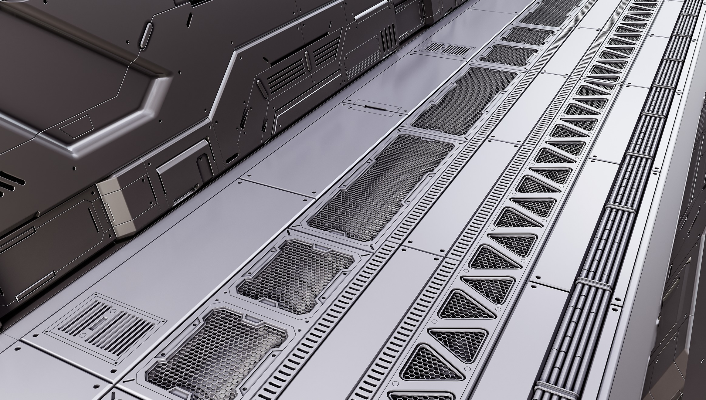 SCI-FI FLOOR PANELS VOL 02 3D model_2