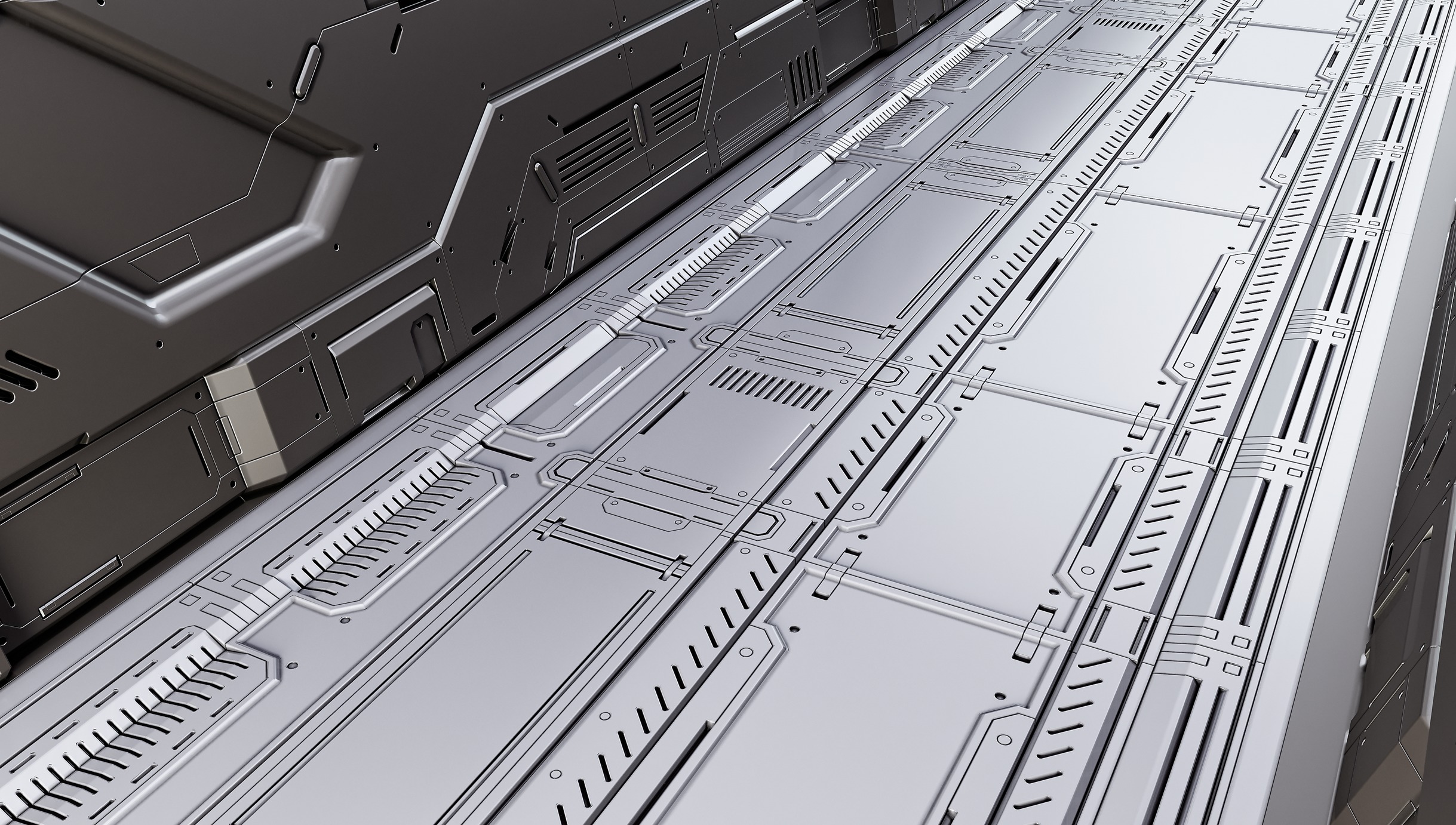 SCI-FI FLOOR PANELS VOL 02 3D model_24