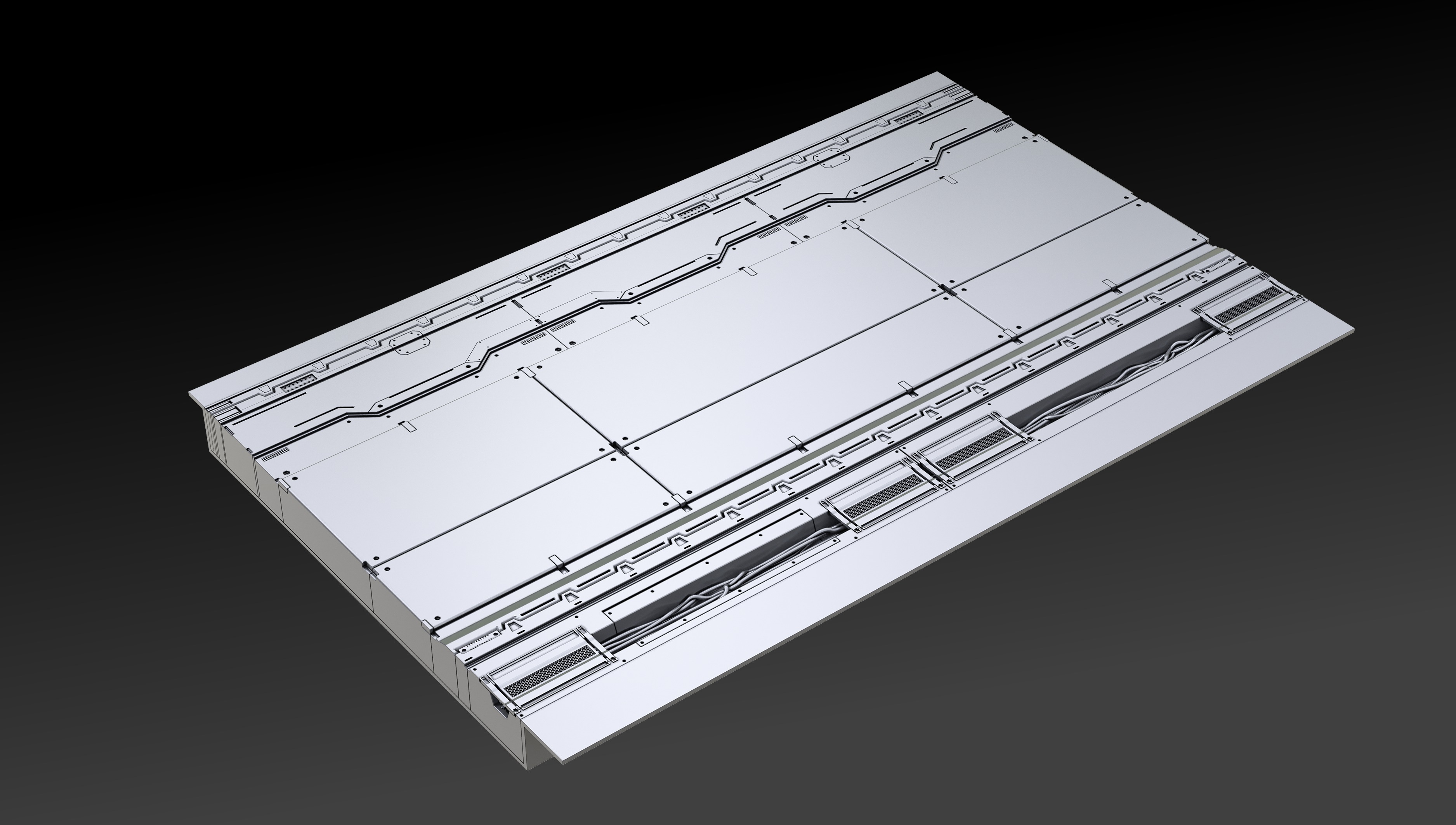 SCI-FI FLOOR PANELS VOL 02 3D model_21