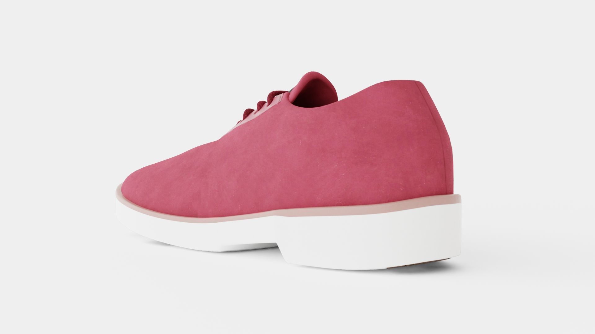 Shoes Low-poly 3D model_3
