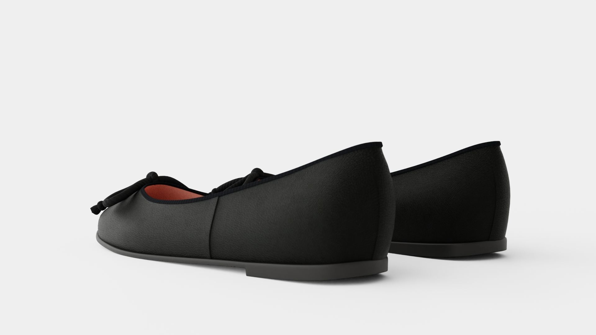 Ladies Shoes Low-poly 3D model_3