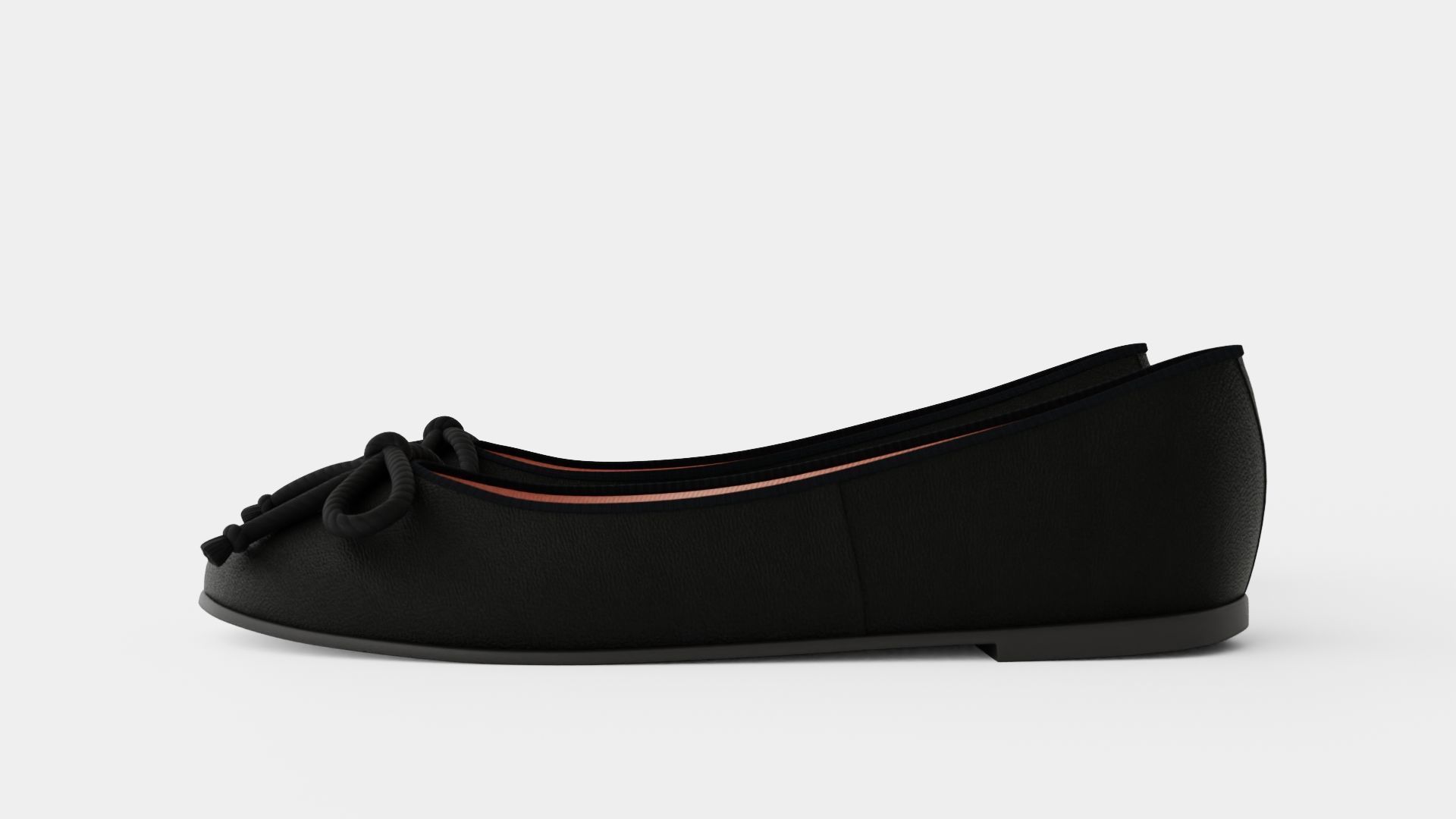 Ladies Shoes Low-poly 3D model_4