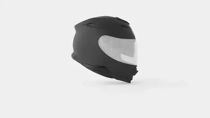 Helmet Low-poly 3D model
