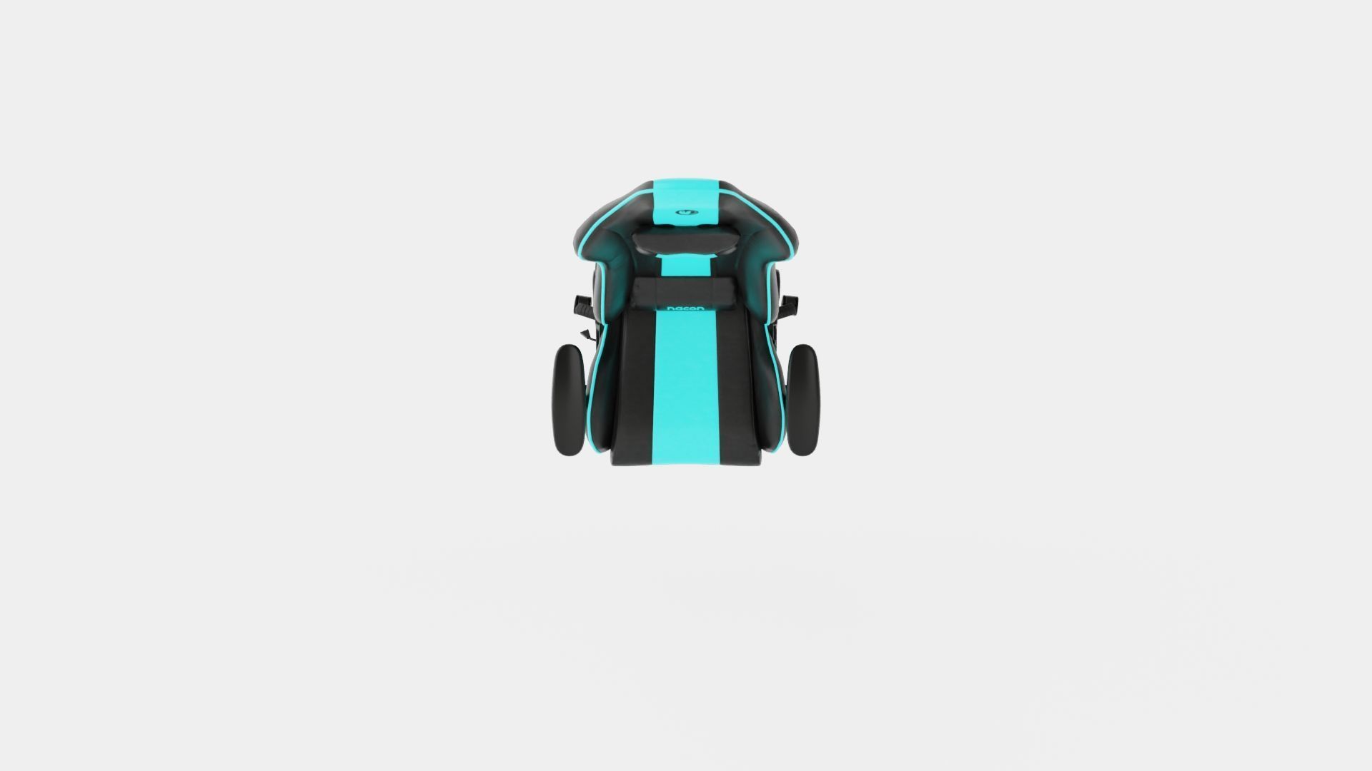 Gaming Chair Low-poly 3D model_5