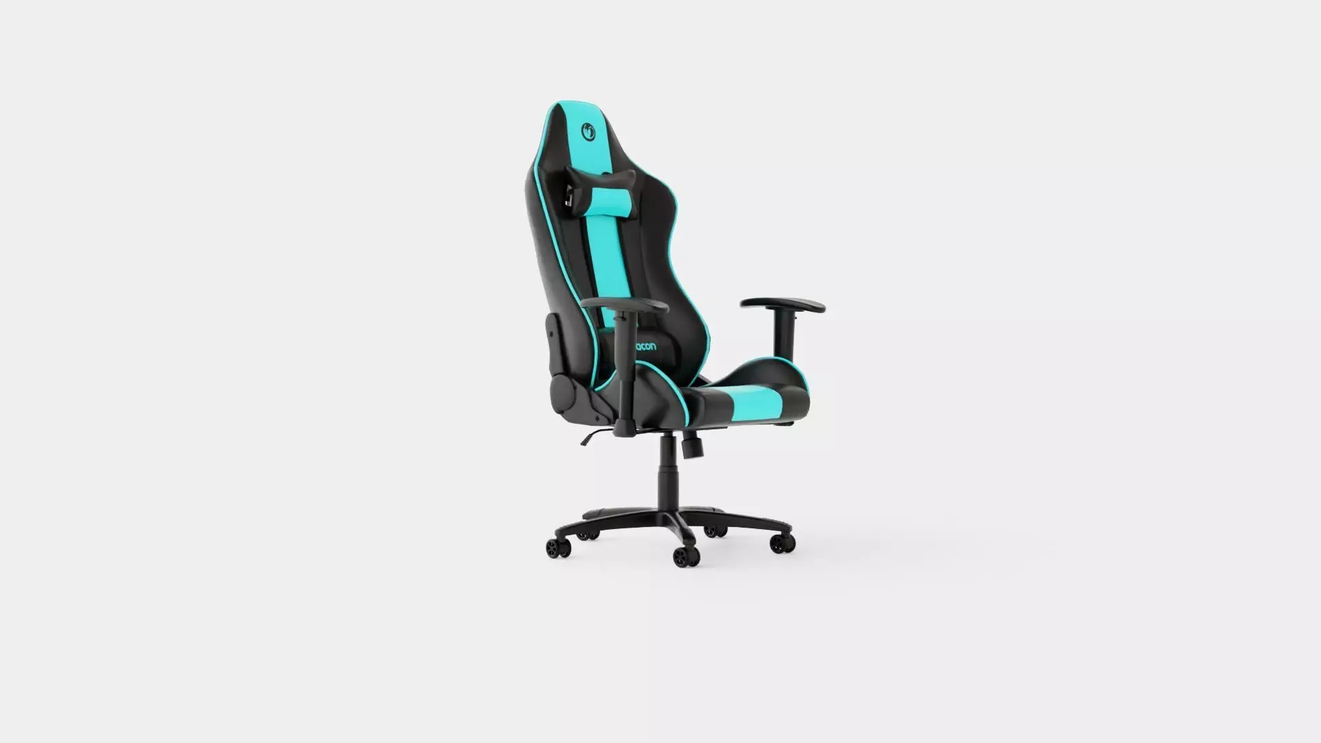 Gaming Chair Low-poly 3D model_0