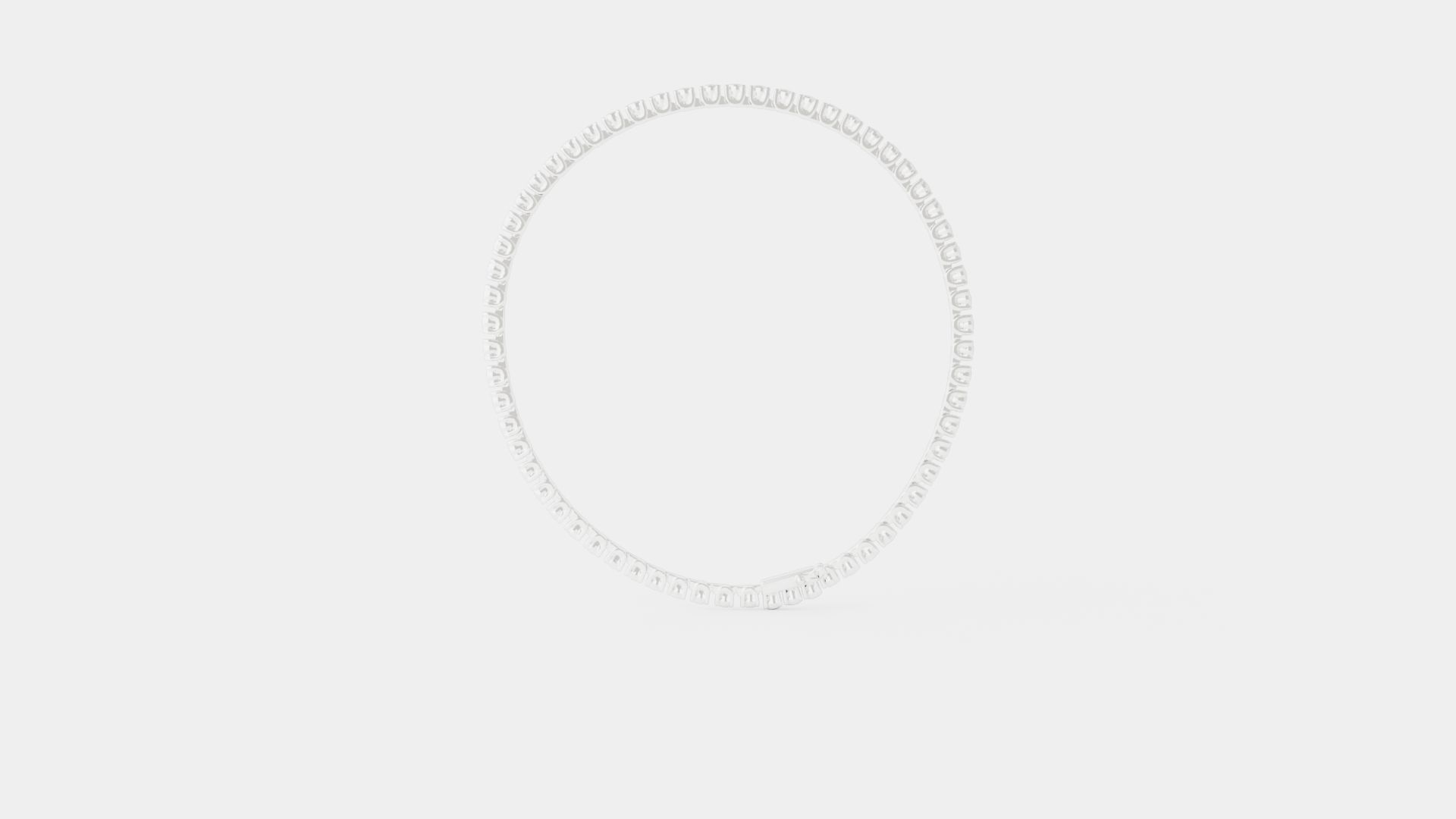 Bracelet Low-poly 3D model_1