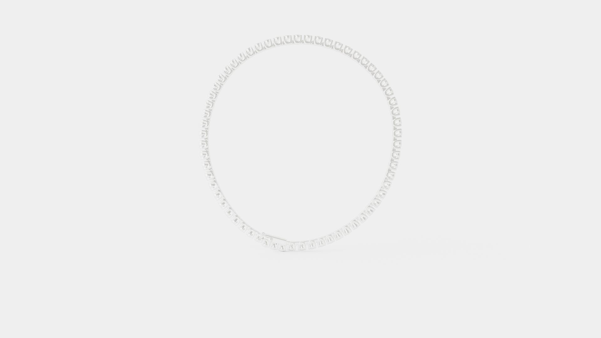 Bracelet Low-poly 3D model_4