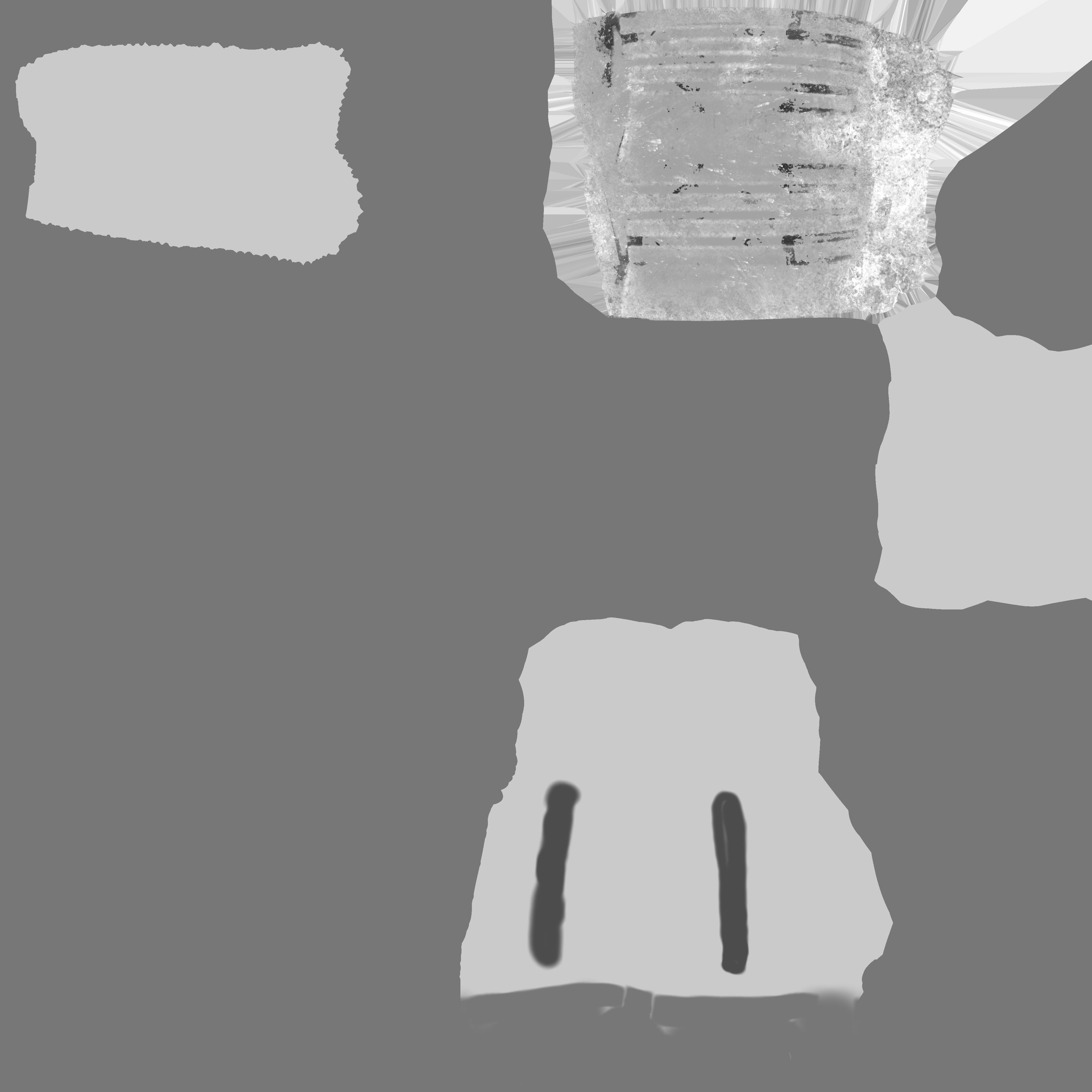 AK47 Kalashnikov 3D Model - Low Poly PBR Textured Low-poly 3D model_11