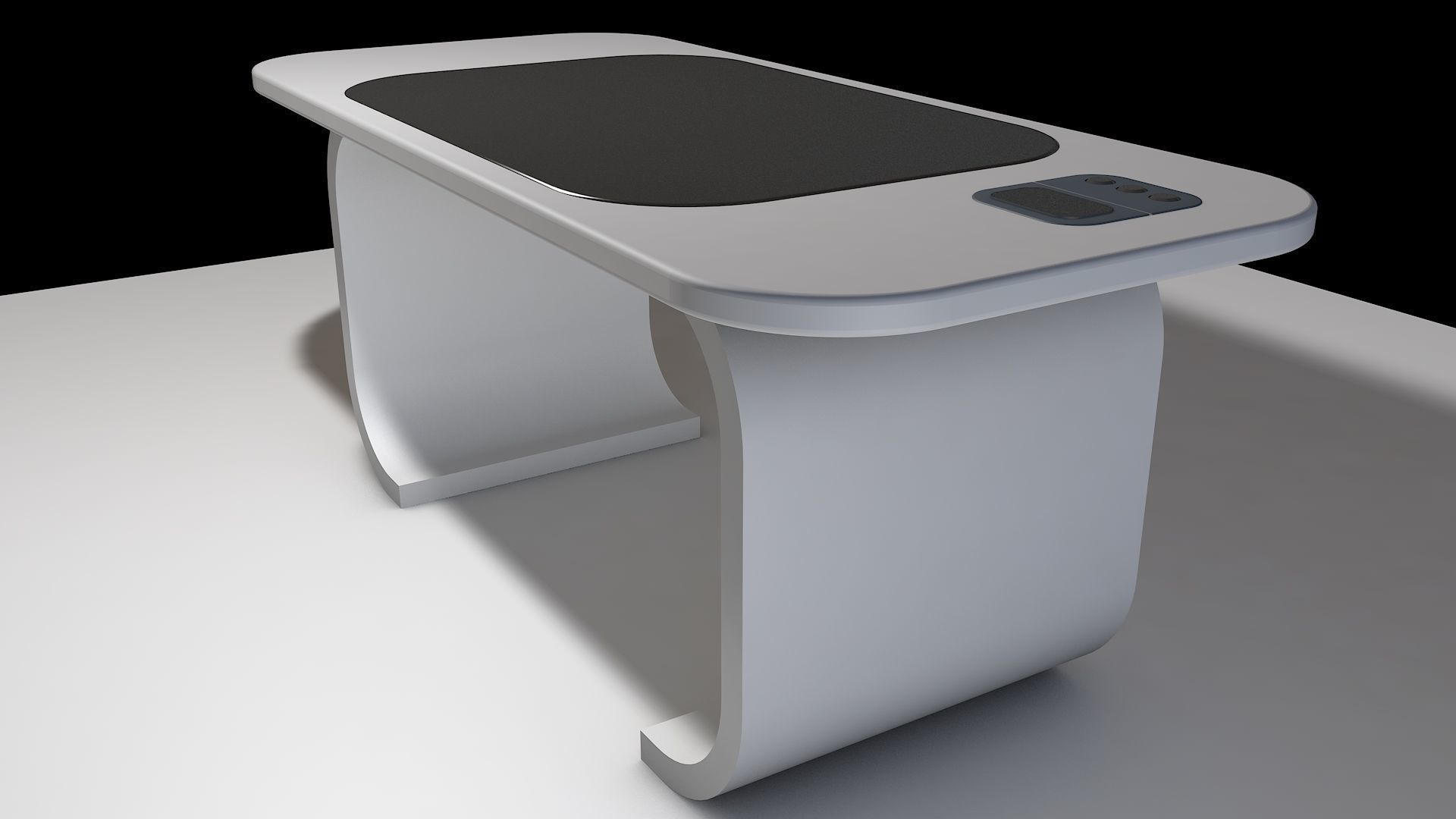 Sci Fi Table 001 Free 3D model_1