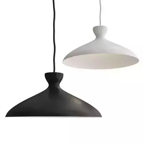 Pretty Wide Pendant 3D model