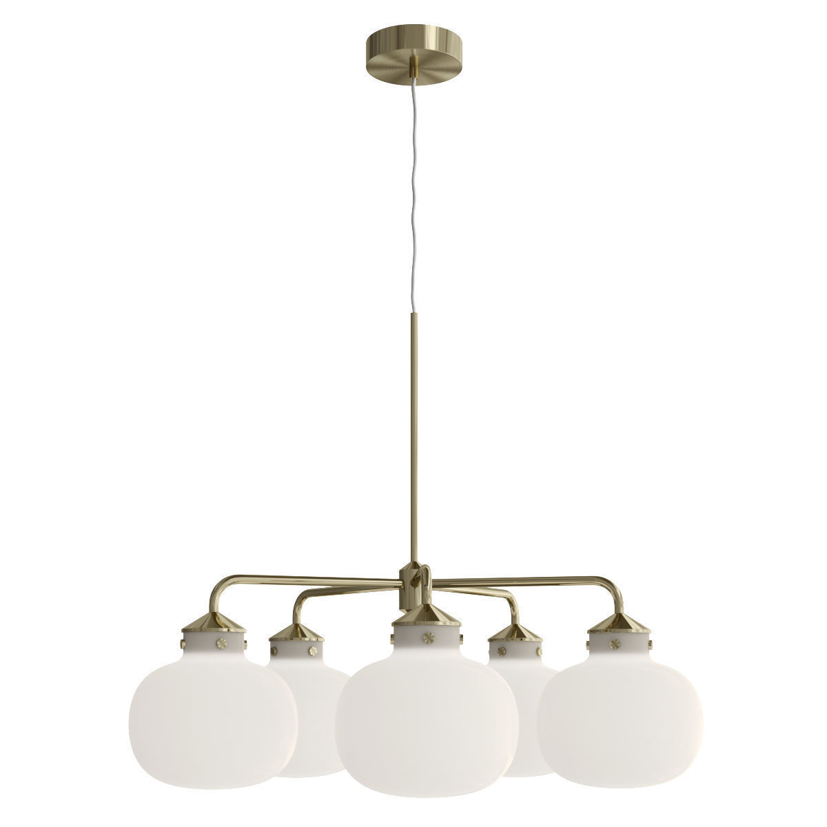 modern pendat lamp 3D model_1