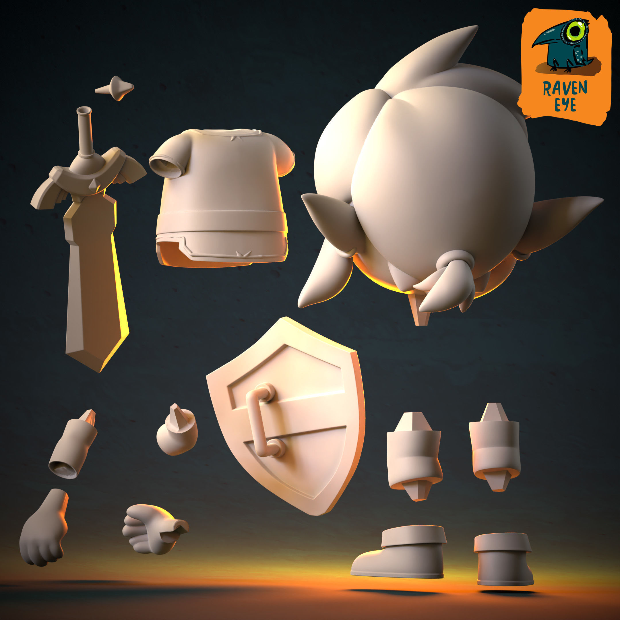 Link From Zelda 3D print model_5