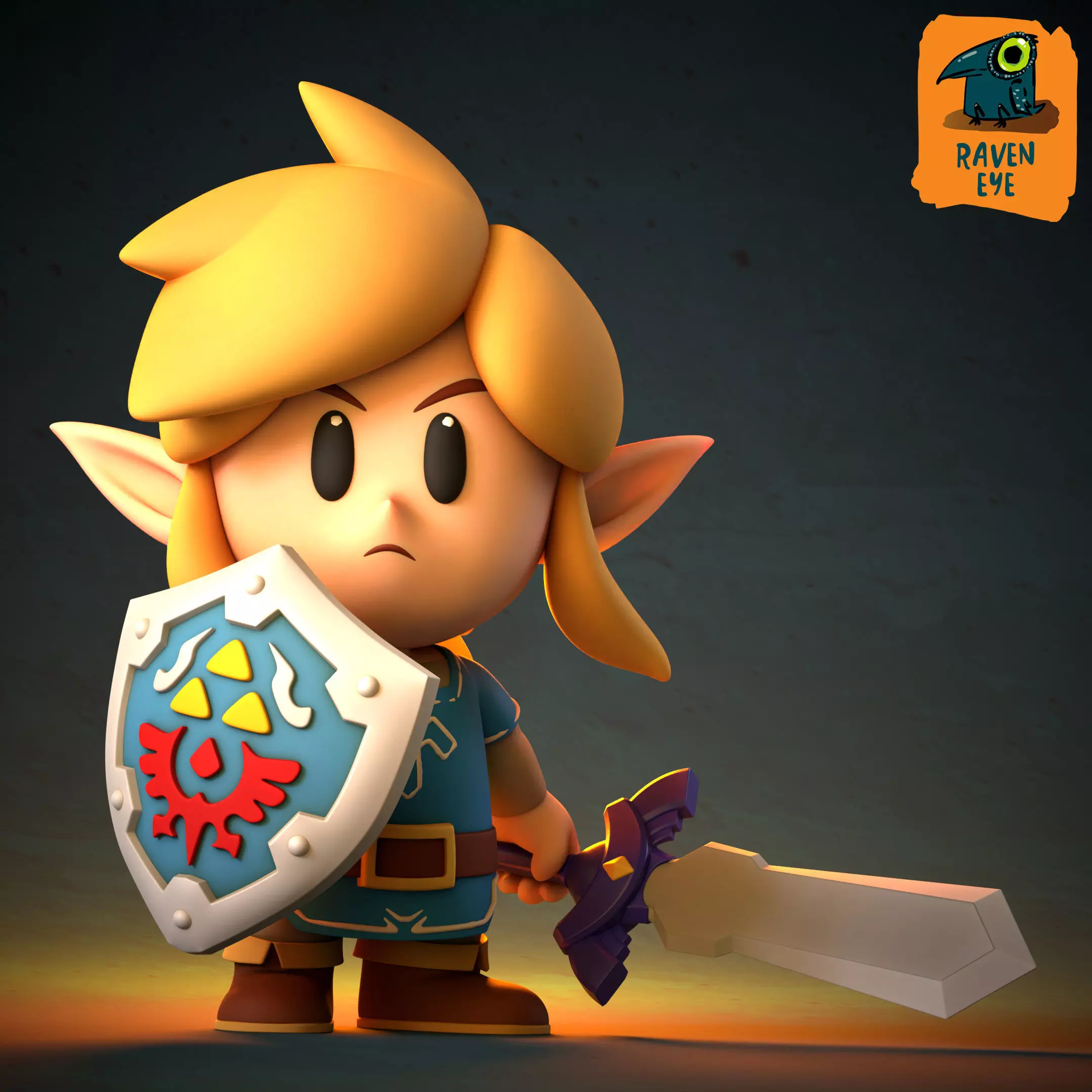 Link From Zelda 3D print model_0