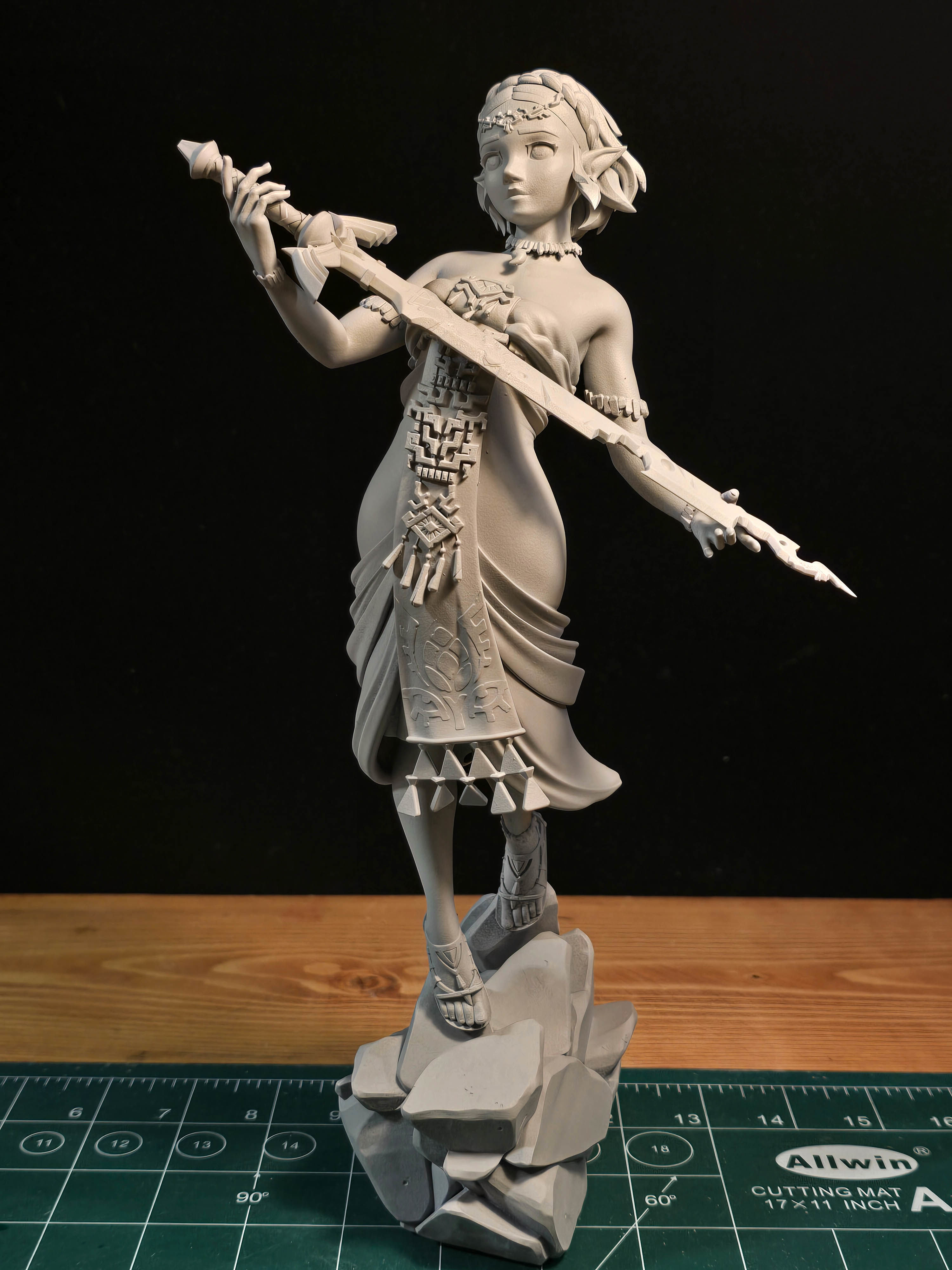Princess Zelda 3D print model_7