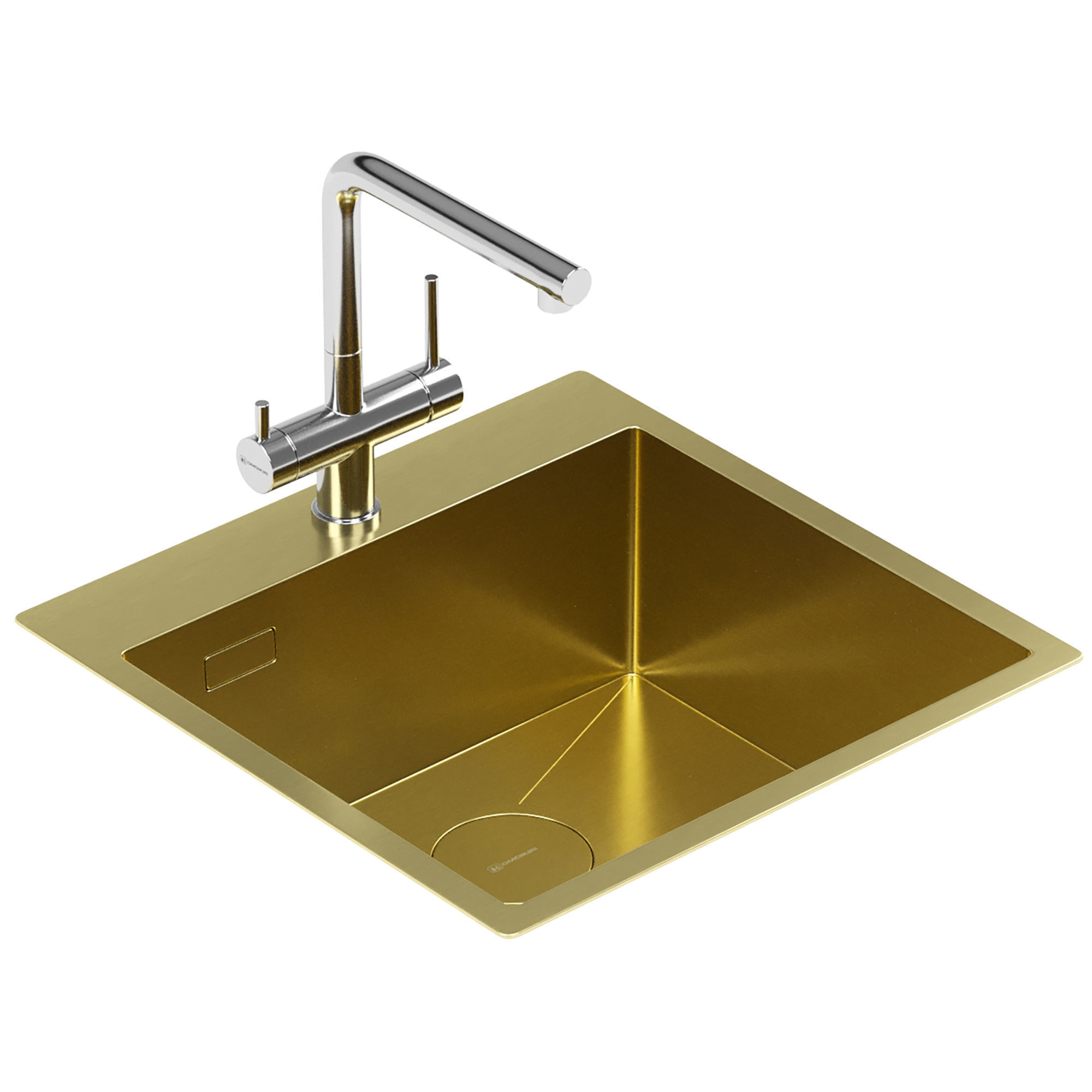 OMOIKIRI kitchen sink 3D model_4