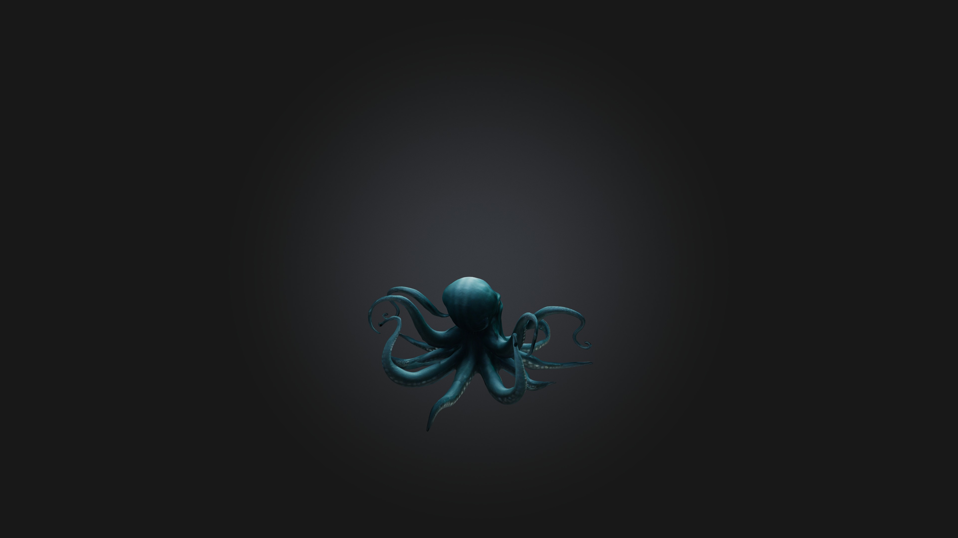 Kraken Low-poly 3D model_4