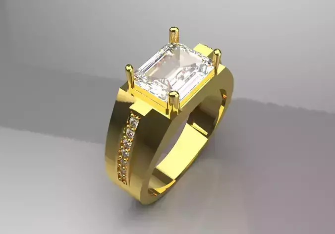 diamond ring mr0045 3D print model