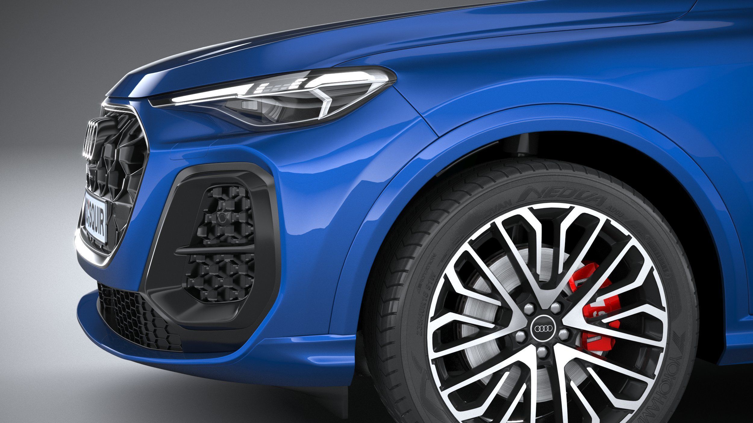 Audi SQ5 2025 3D model_3