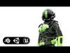 CYBER ASTRONAUT-C  Rigged for Unreal Engine - Unity - MIXAMO 3D model_1
