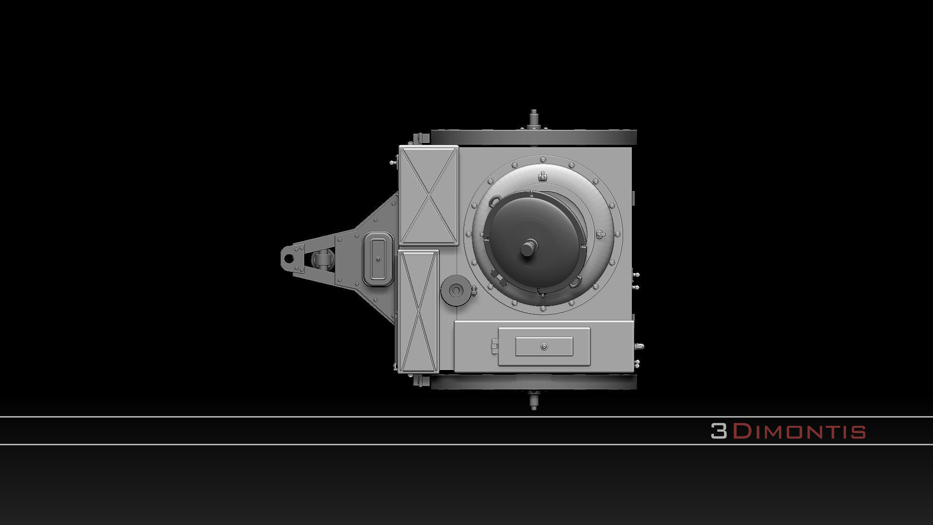 field kitchen and german soldiers 3D print model_66