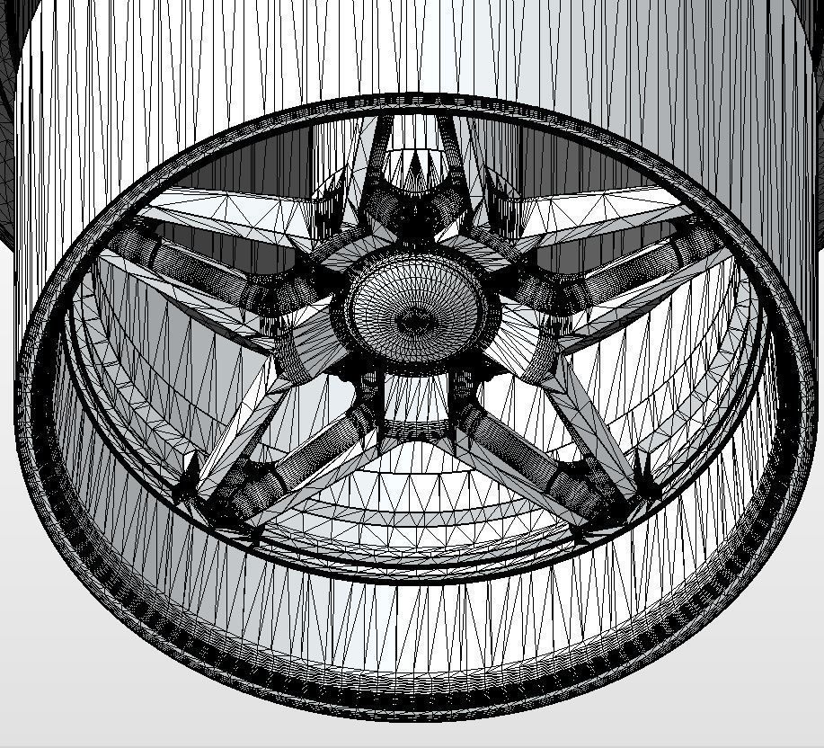 Set of custom wheels Budnik Argon for your scale model 3D print model_17