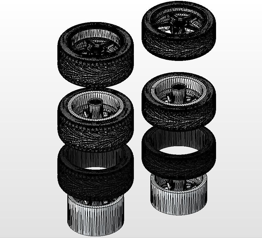 Set of custom wheels Budnik Argon for your scale model 3D print model_15