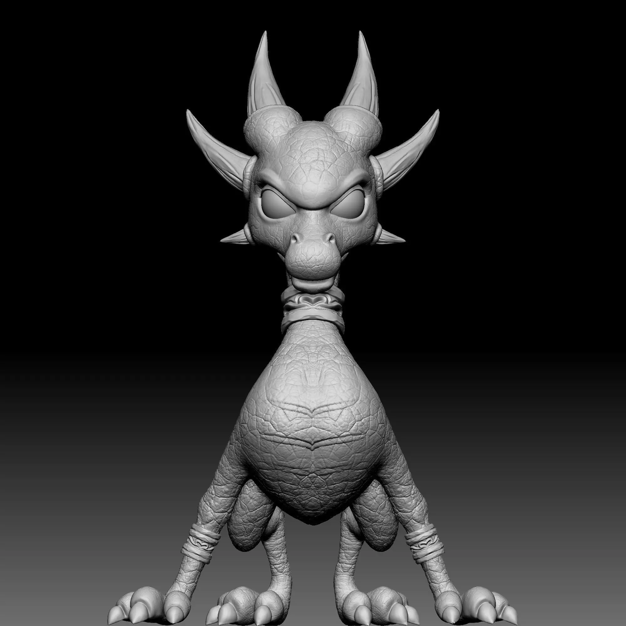 Dragon Chibi 020 3D print model