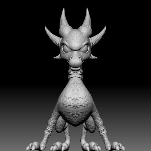Dragon Chibi 020 3D print model