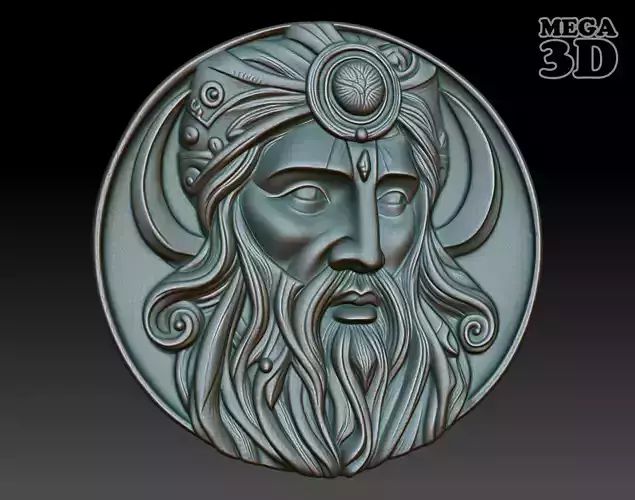 Roman Shaman basrelief 01 241010
