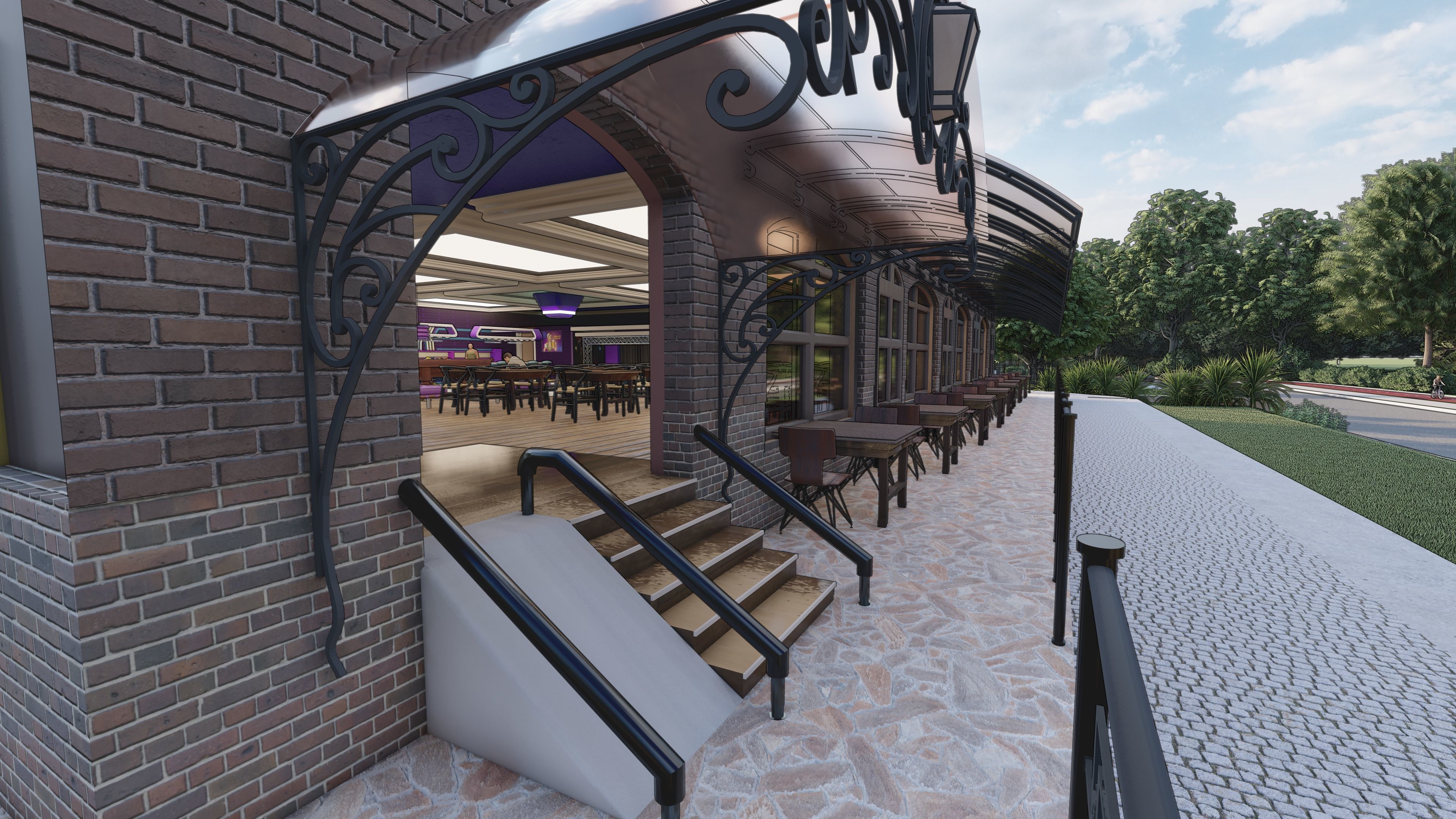 Gencos PUB  3D model_5