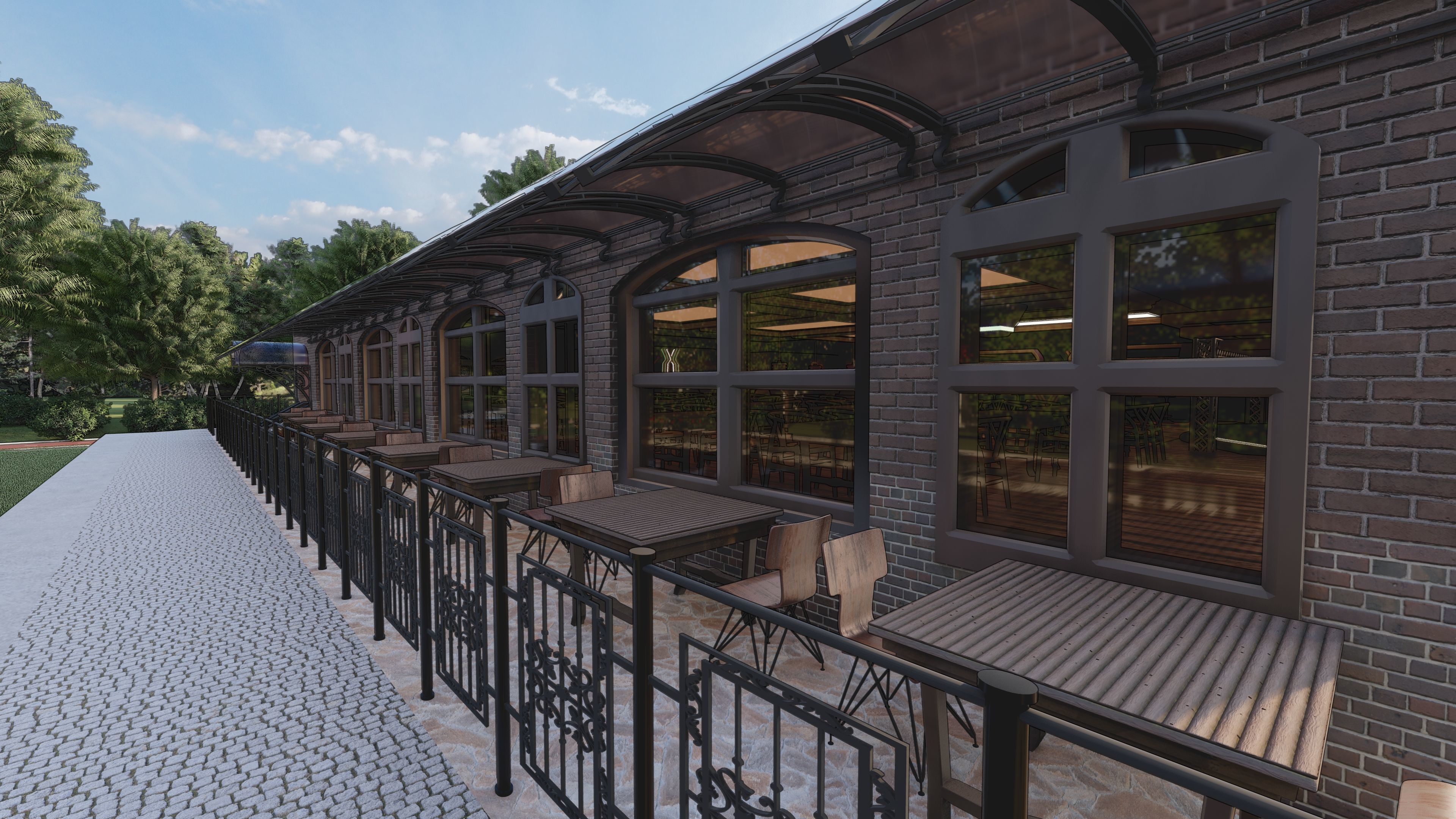 Gencos PUB  3D model_6