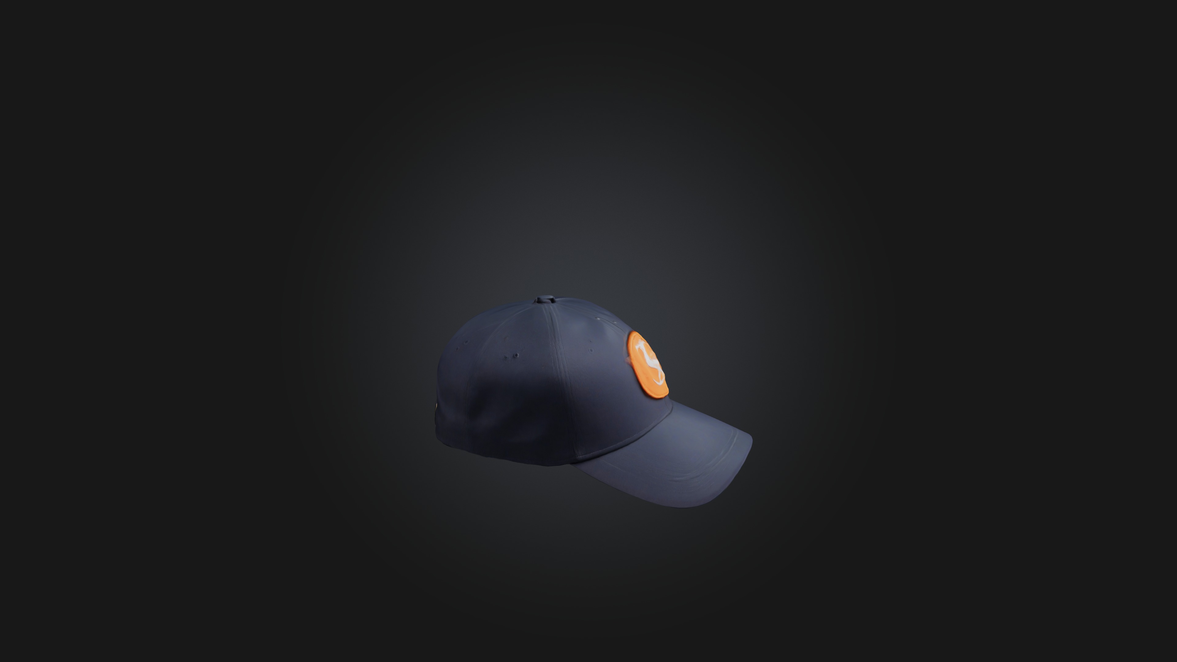 Cap model Low-poly 3D model_4