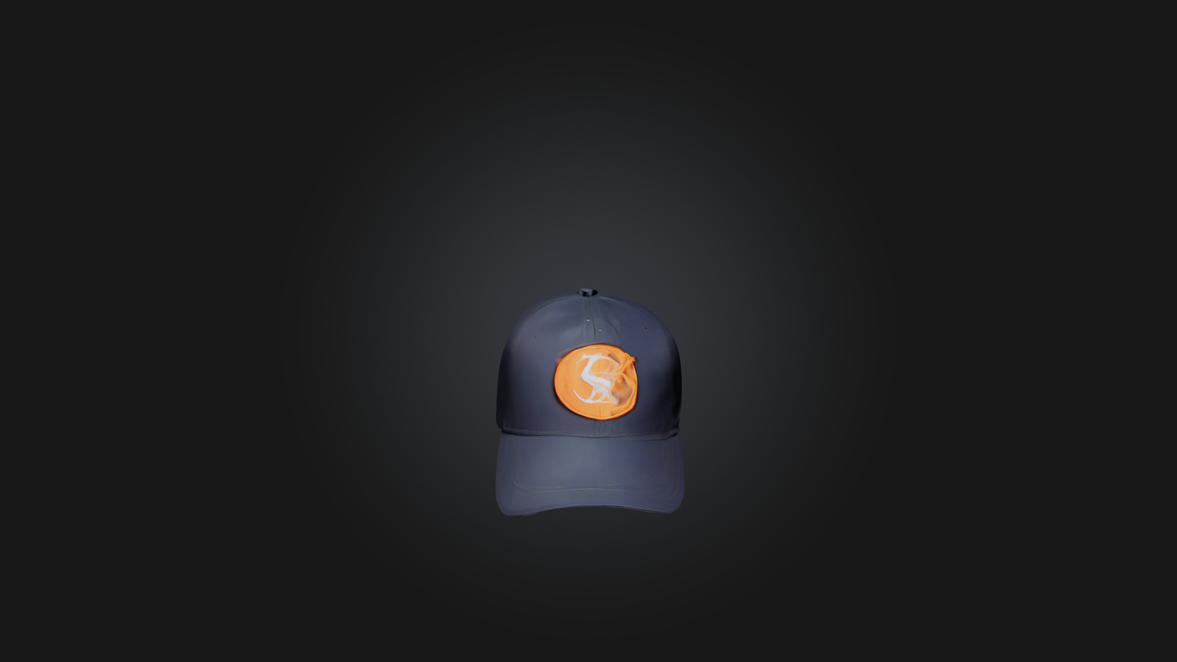 Cap model Low-poly 3D model_5