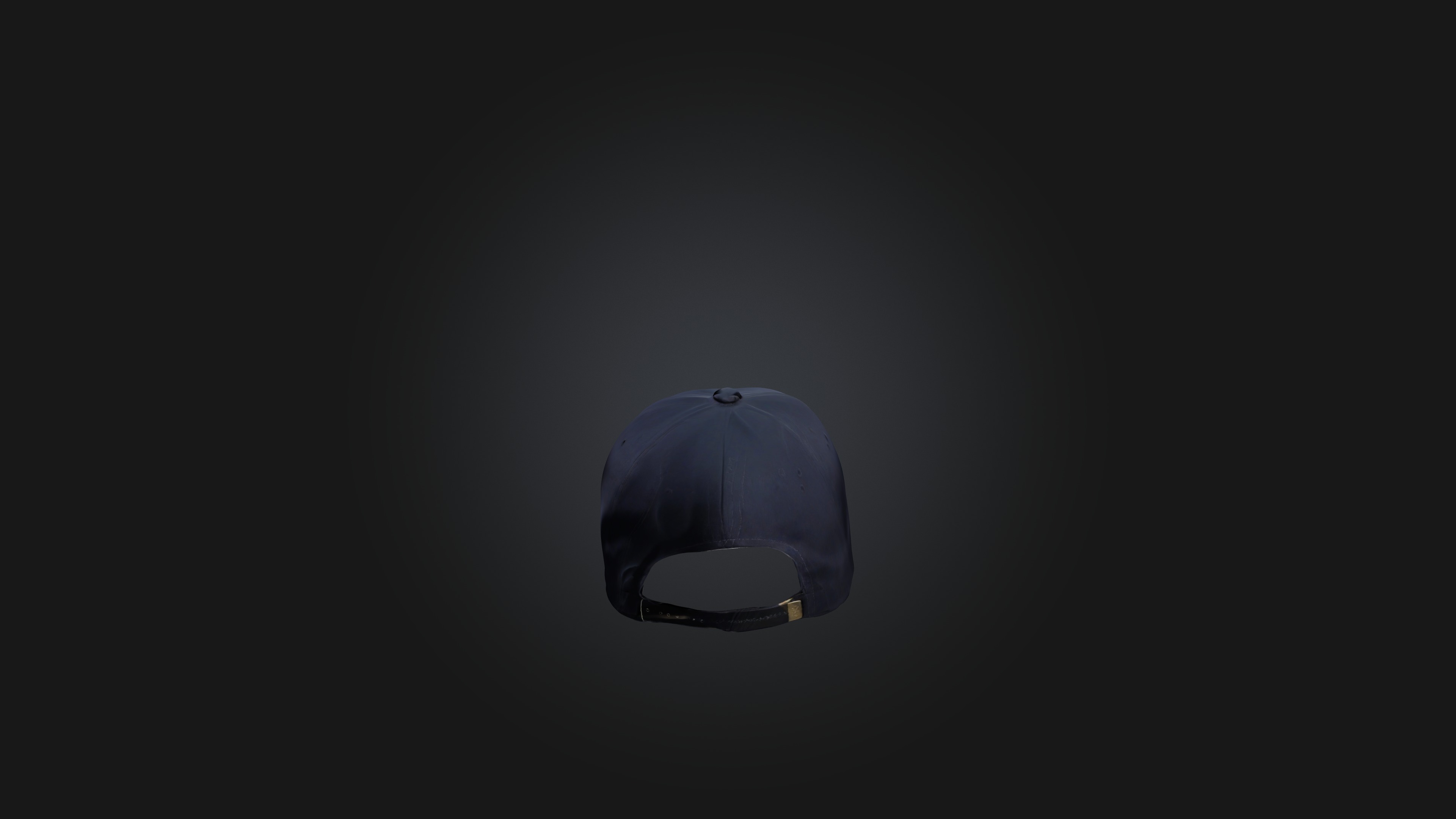 Cap model Low-poly 3D model_2