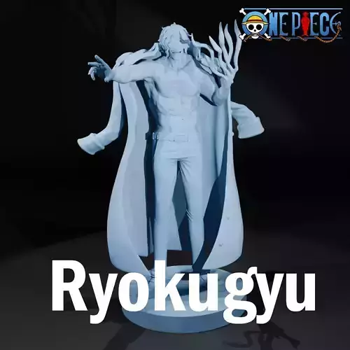 Ryokugyu Admiral- ONE PIECE - 3D PRINT - SPLIT PART 3D print model