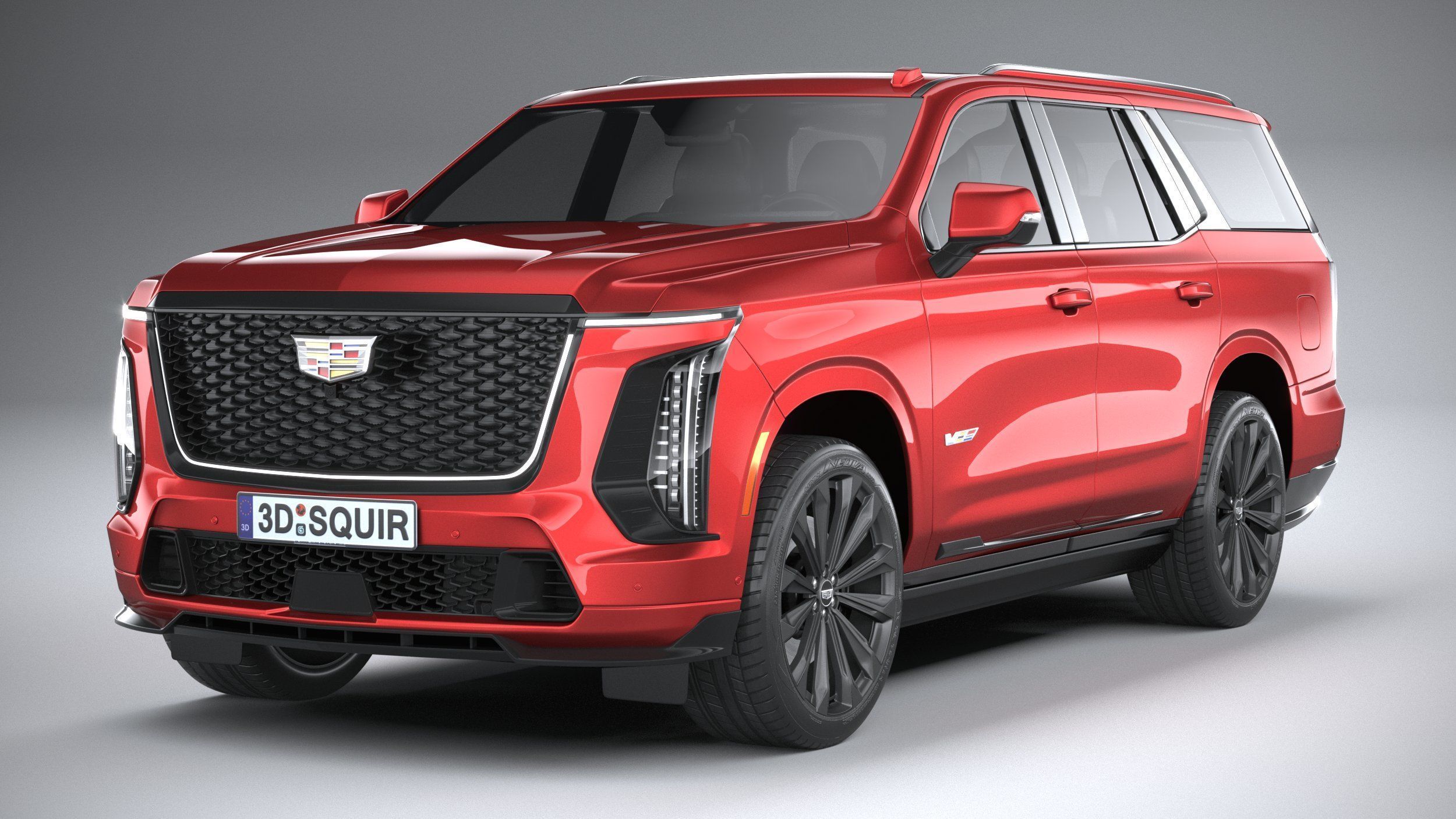 Cadillac Escalade V CG 2025 3D model_2