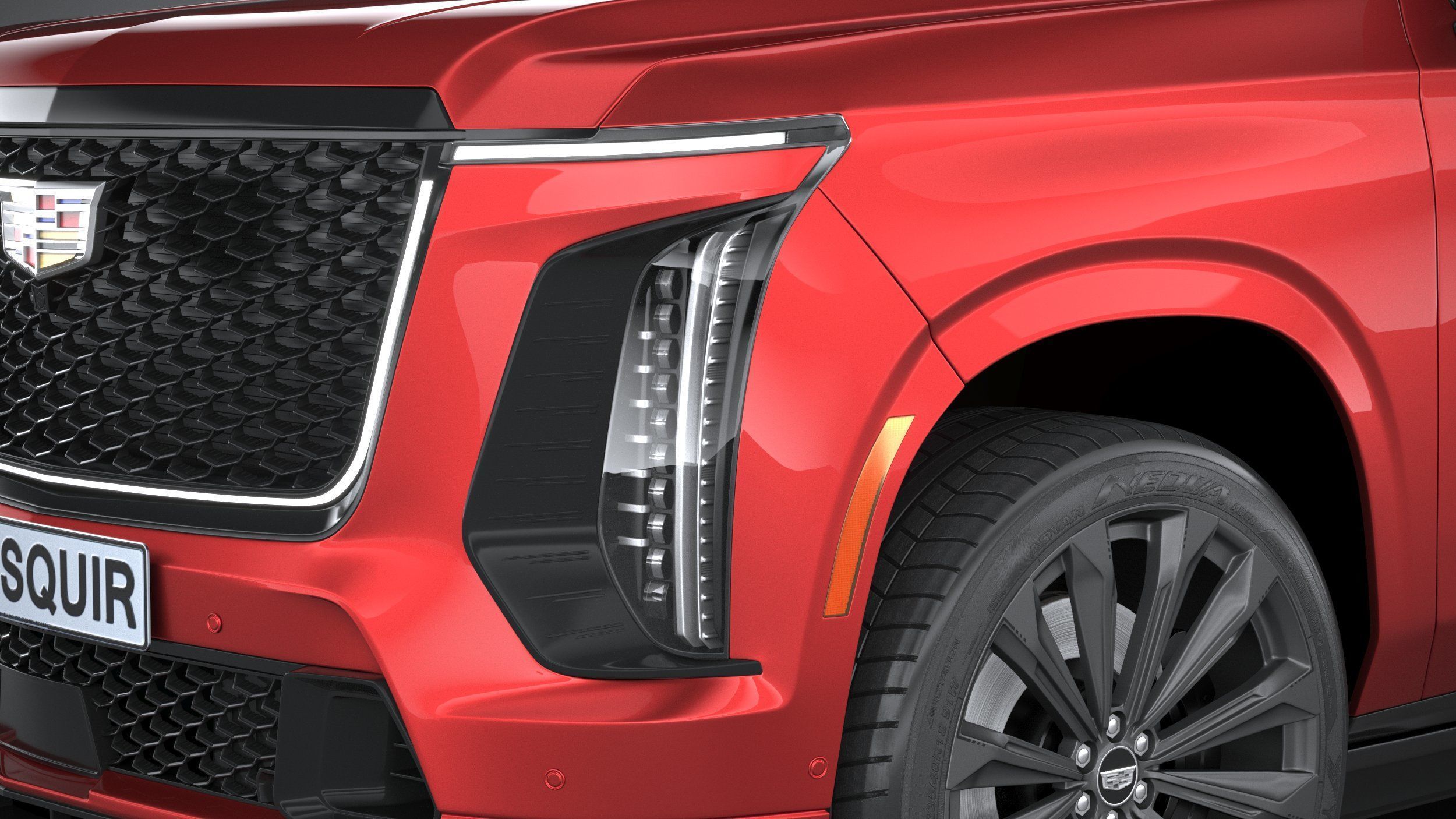 Cadillac Escalade V CG 2025 3D model_14