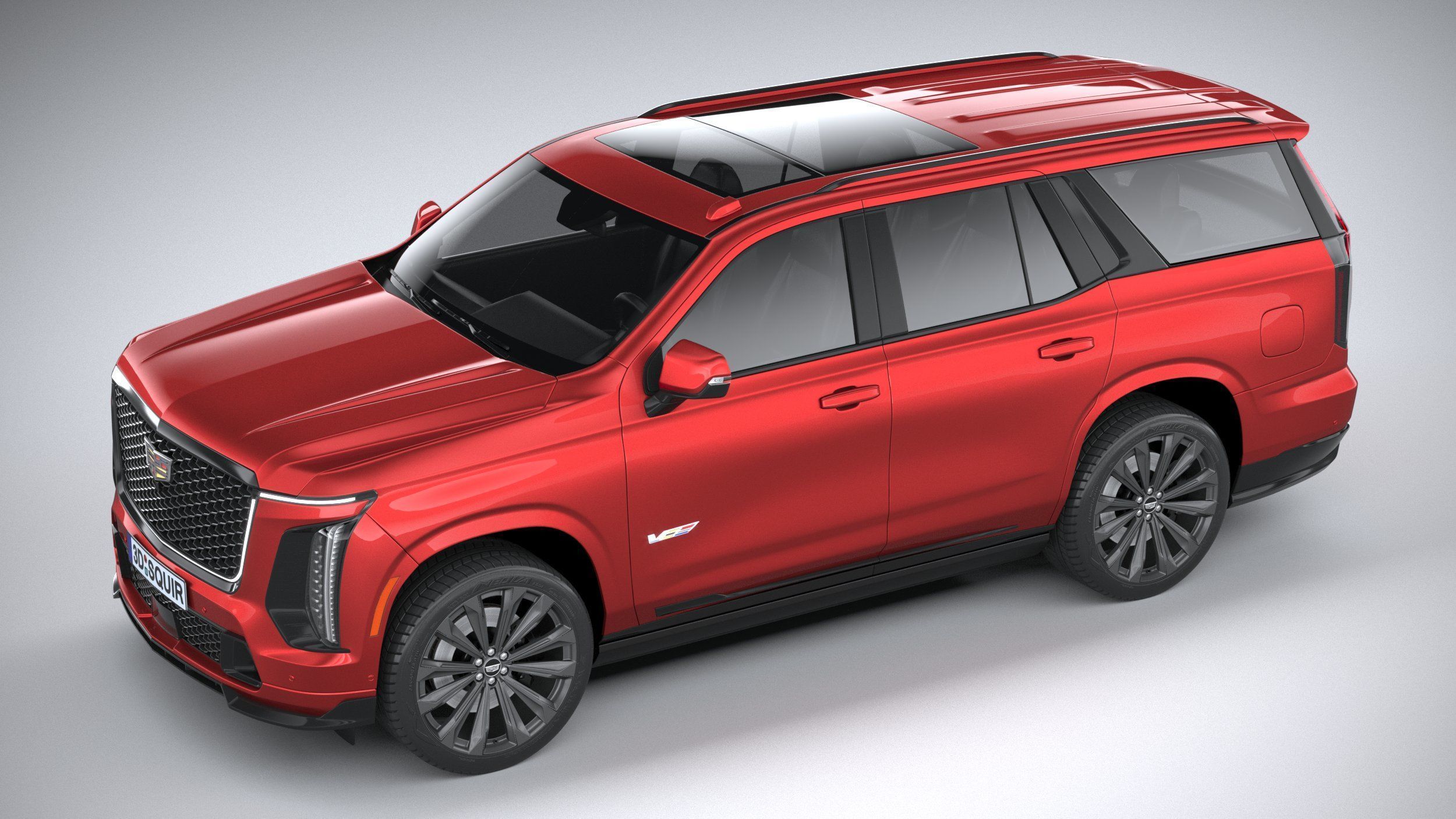 Cadillac Escalade V CG 2025 3D model_7
