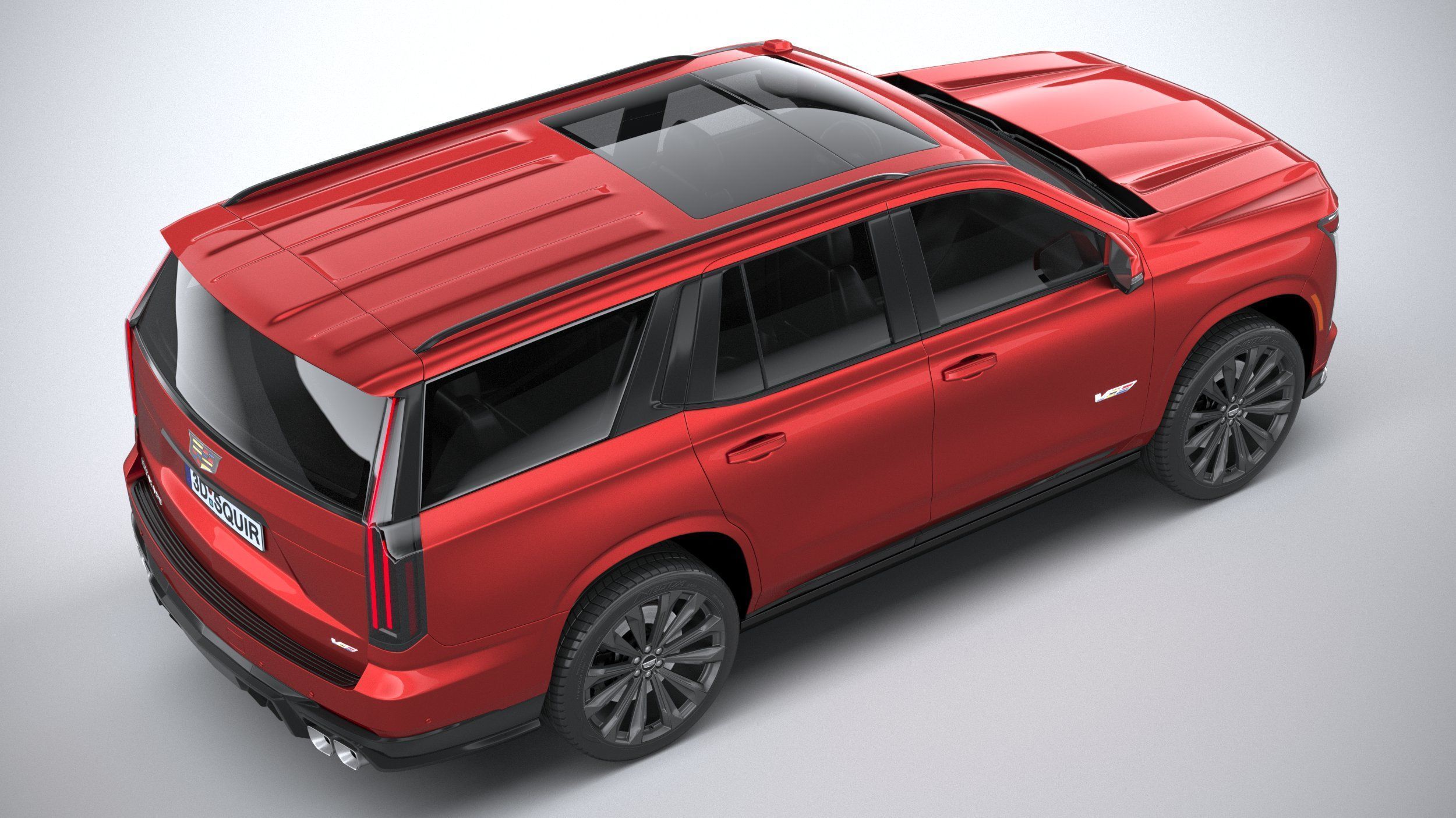 Cadillac Escalade V CG 2025 3D model_10