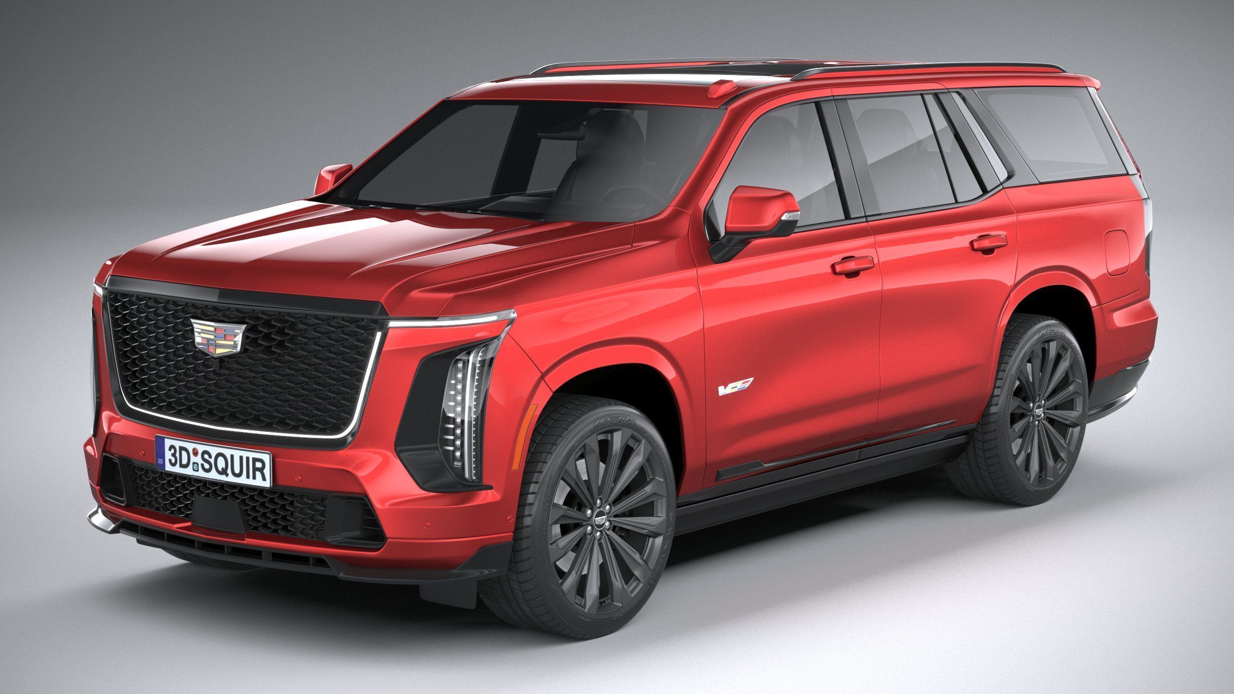 Cadillac Escalade V CG 2025 3D model_1