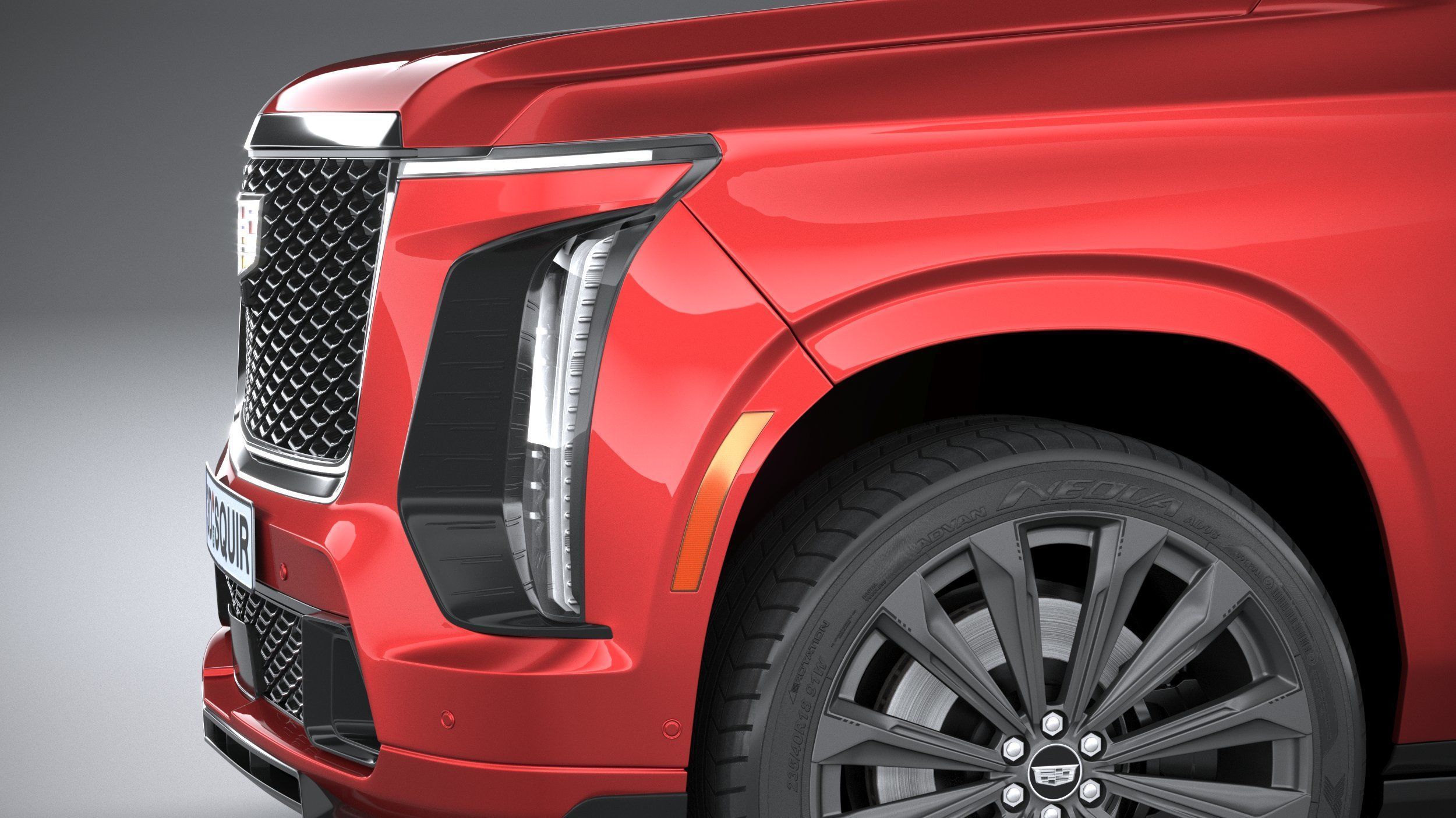 Cadillac Escalade V CG 2025 3D model_3