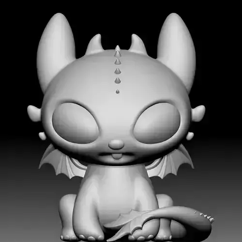 Chimuelo Dragon Chibi 040