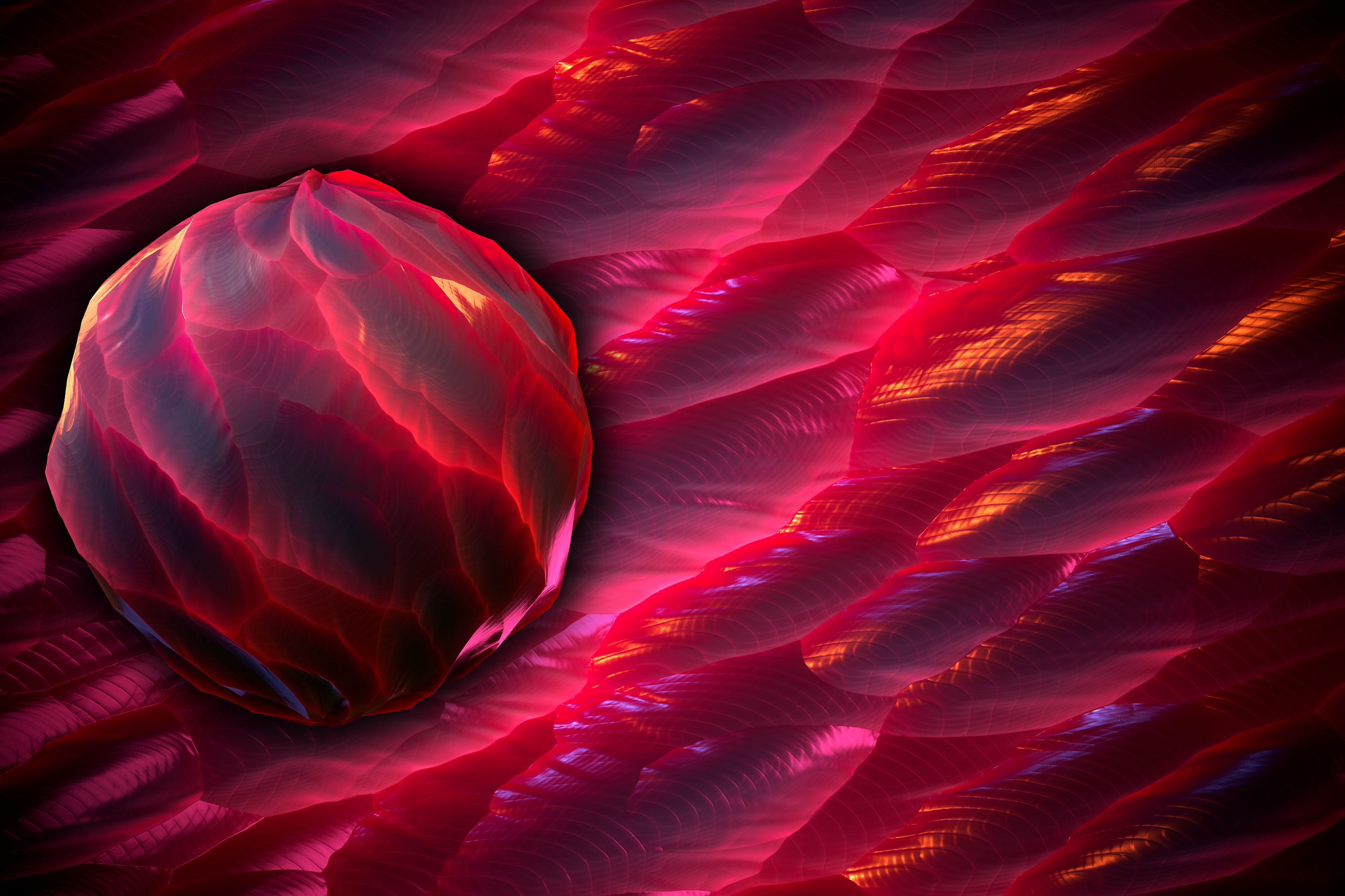 obsidian crystal - VOL 01 - substance designer Texture_1