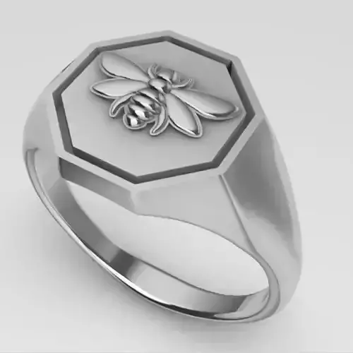 BEE SIGNET RING