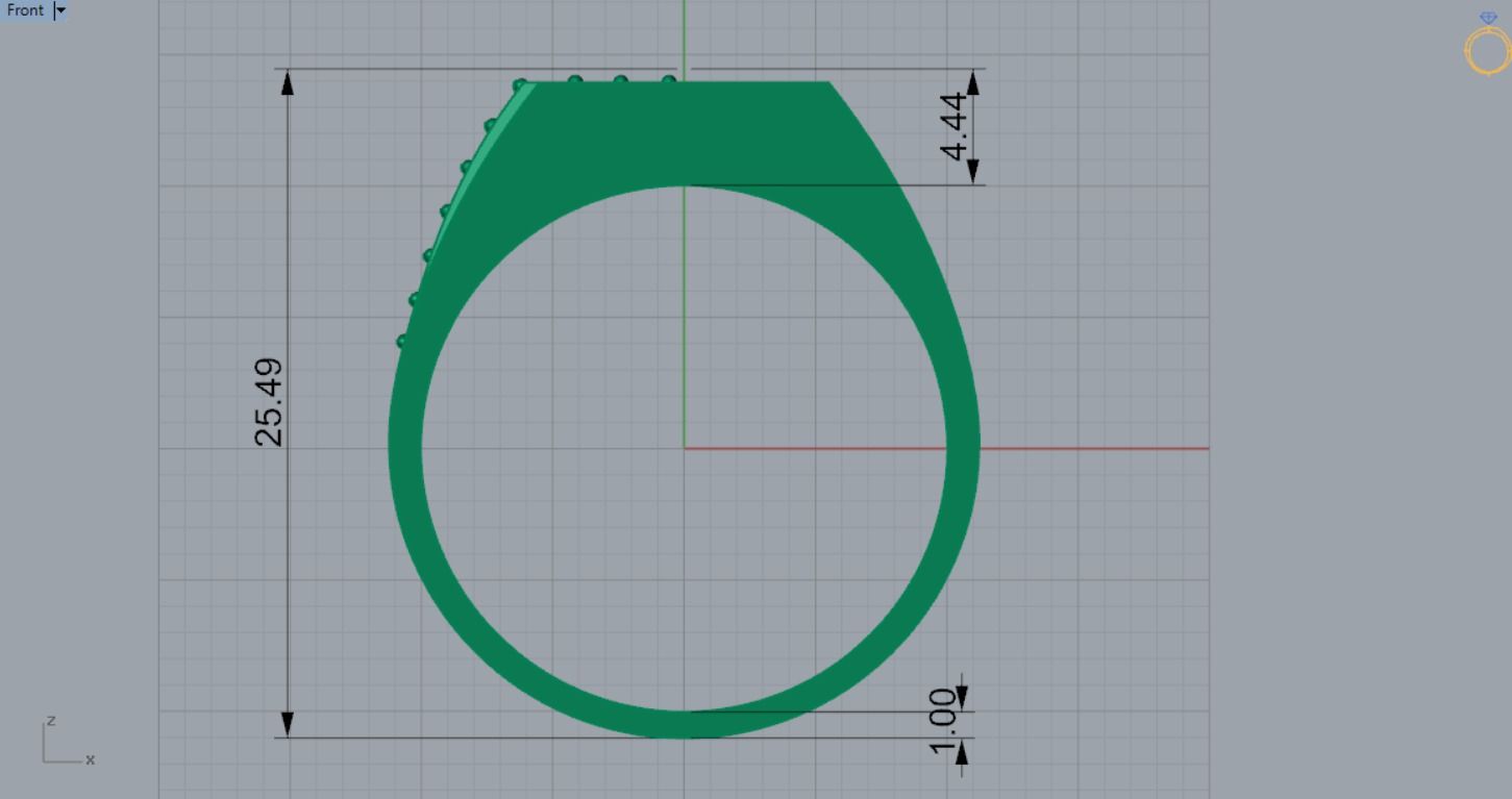 man ring mr0047 3D print model_11